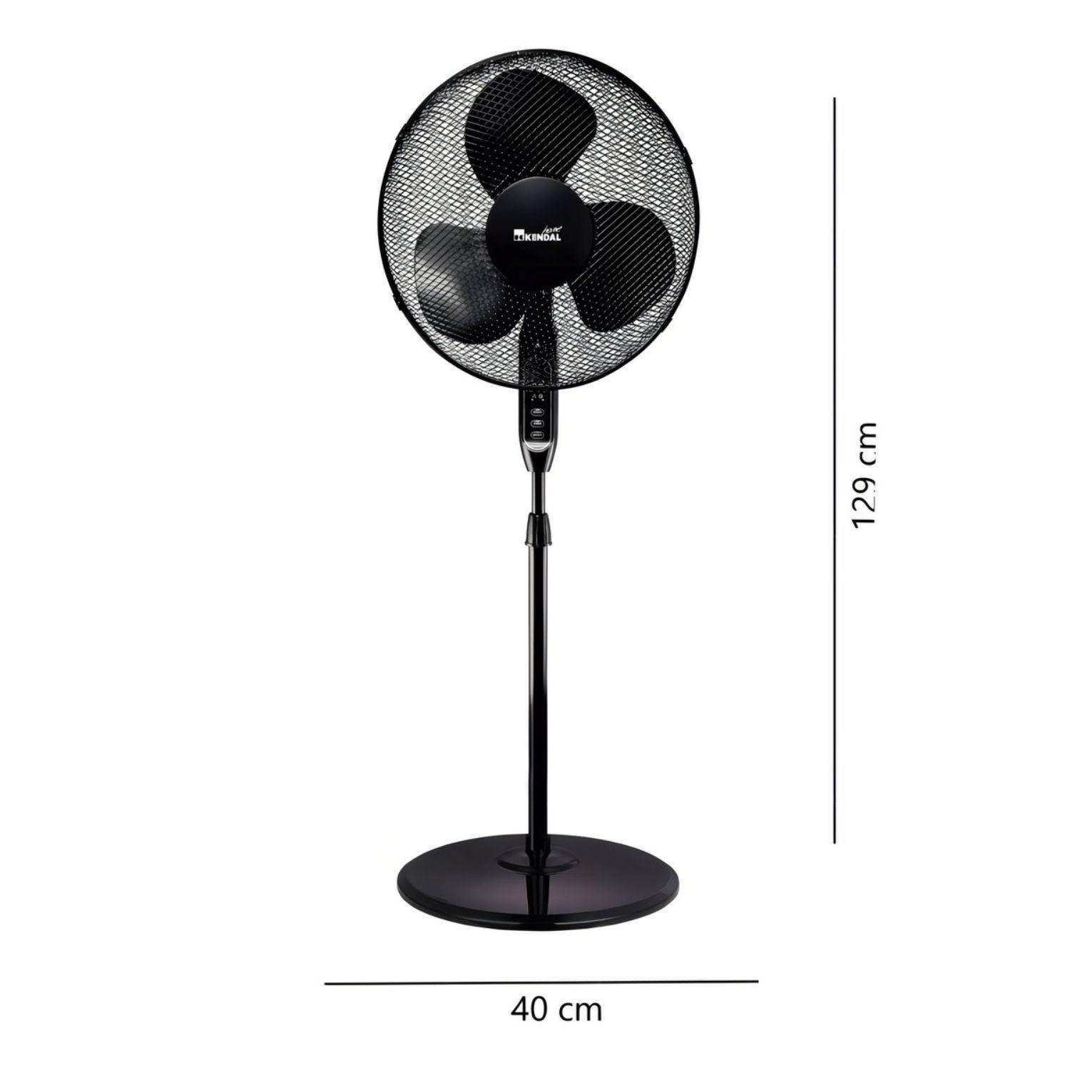 Ventilador Pedestal De Pie 16´´ Control Remoto Kendal Kfr16p-6