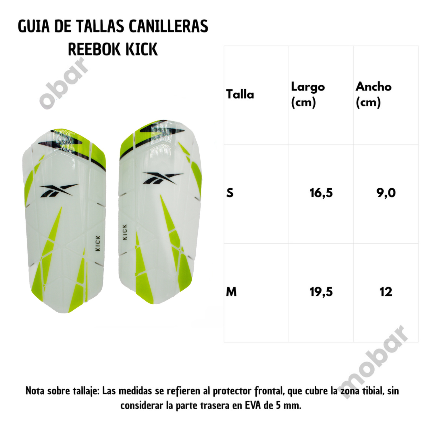 Canilleras Futbol Espinilleras Deportivas Reebok Kick Adulto Verde Negro-2
