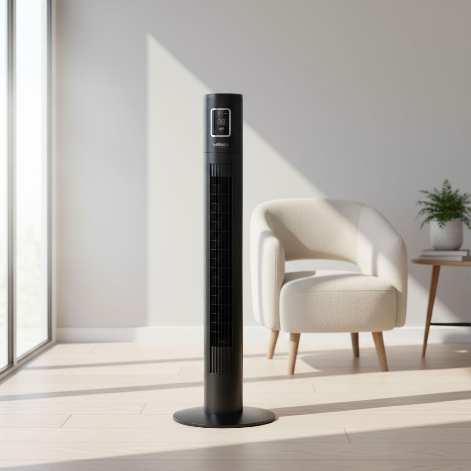 Ventilador de Torre Silencioso Wifi Thorben Thor Smart Tower + Control-6