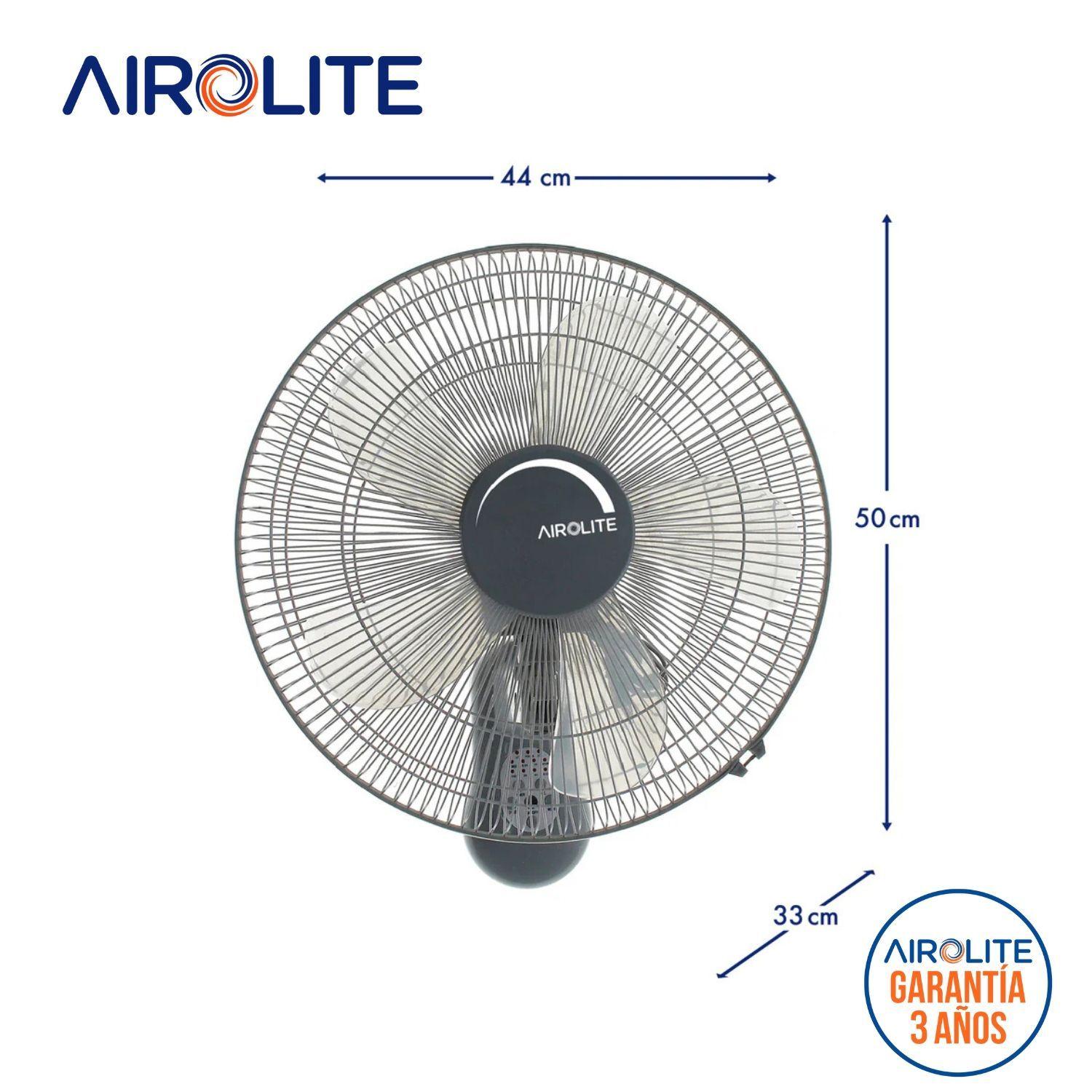 Ventilador Pared Muro 16 Con C/r Timer V16m6r Airolite-6