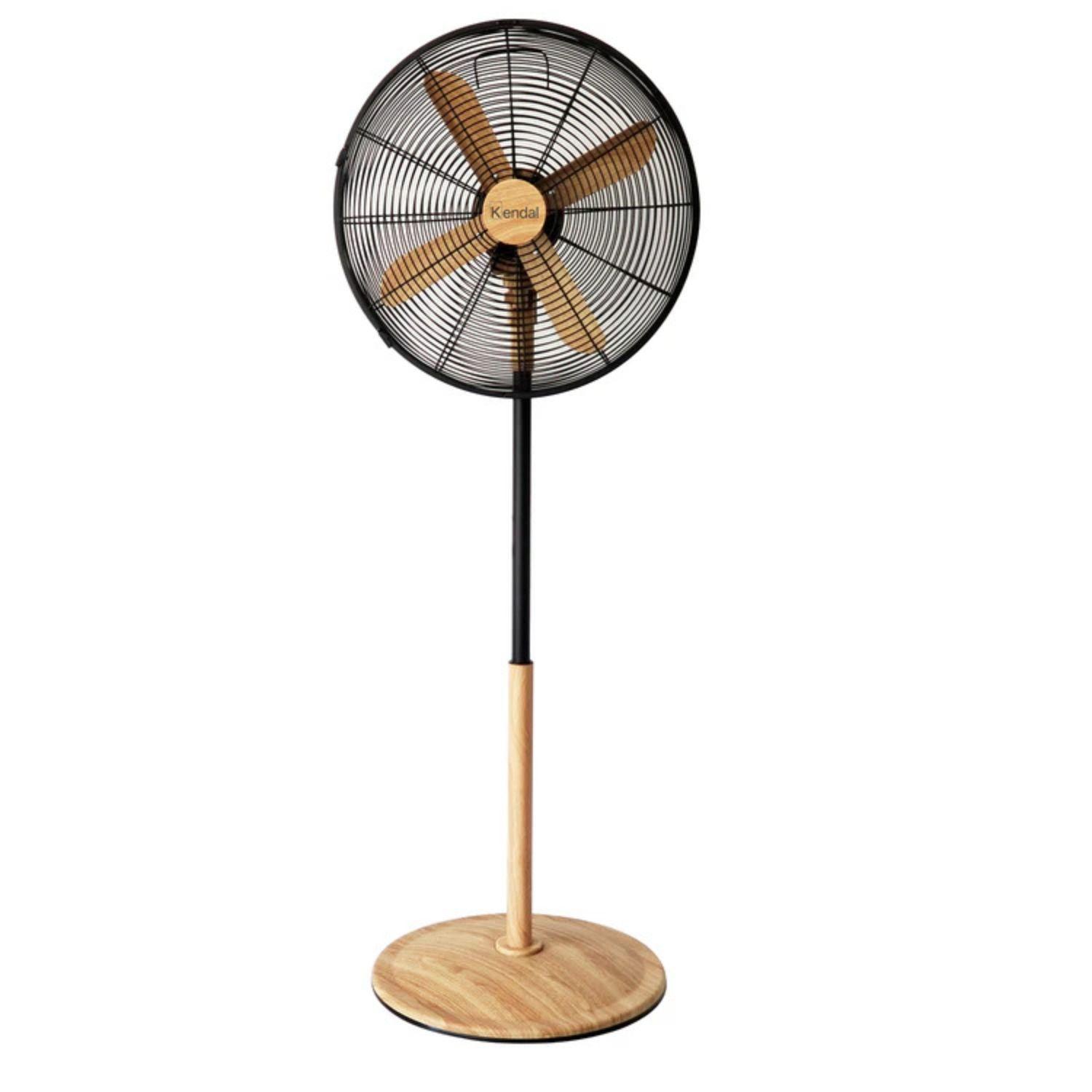 Ventilador Pedestal Silencioso Madera 16 Kzf 1616f Kendal-5