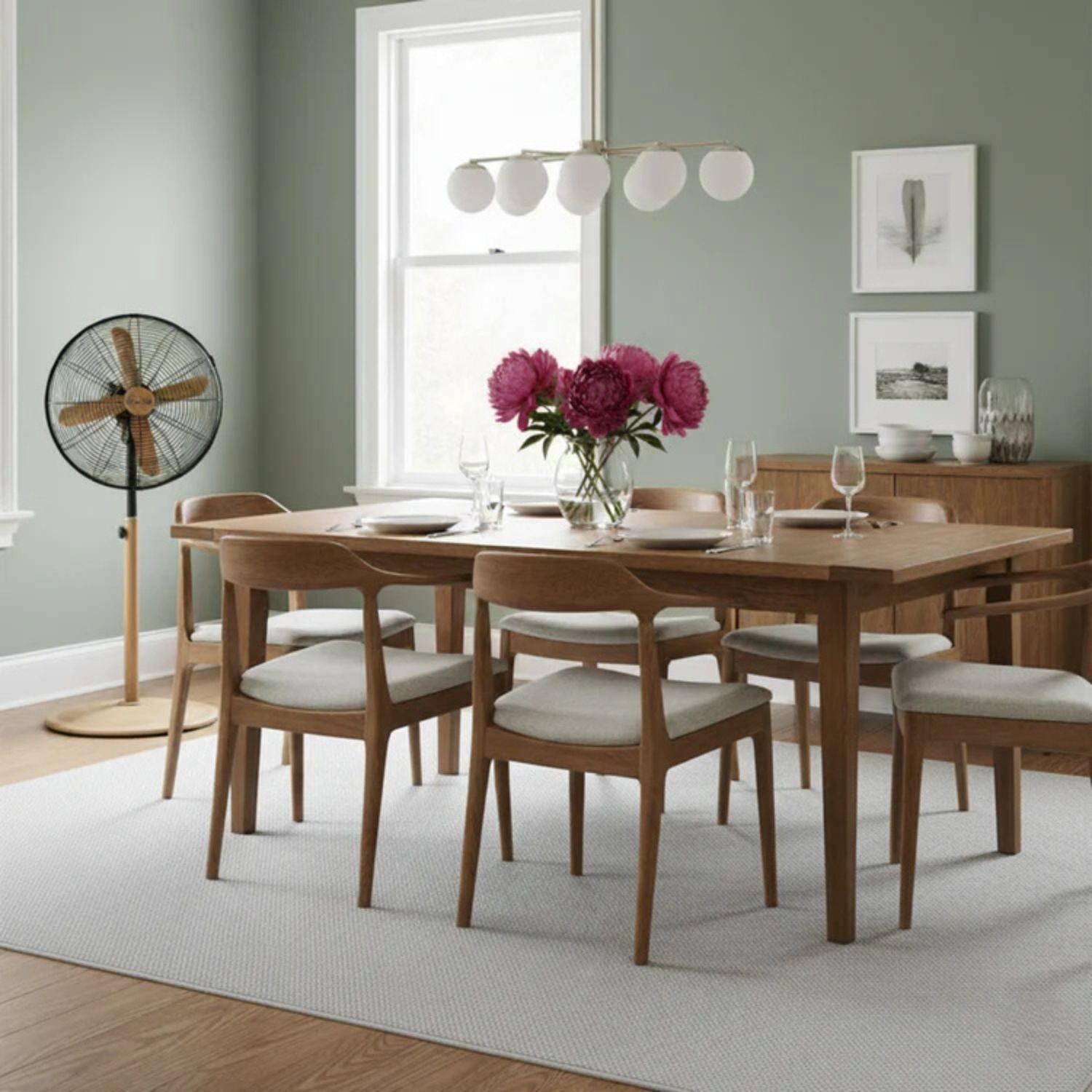 Ventilador Pedestal Silencioso Madera 16 Kzf 1616f Kendal-7