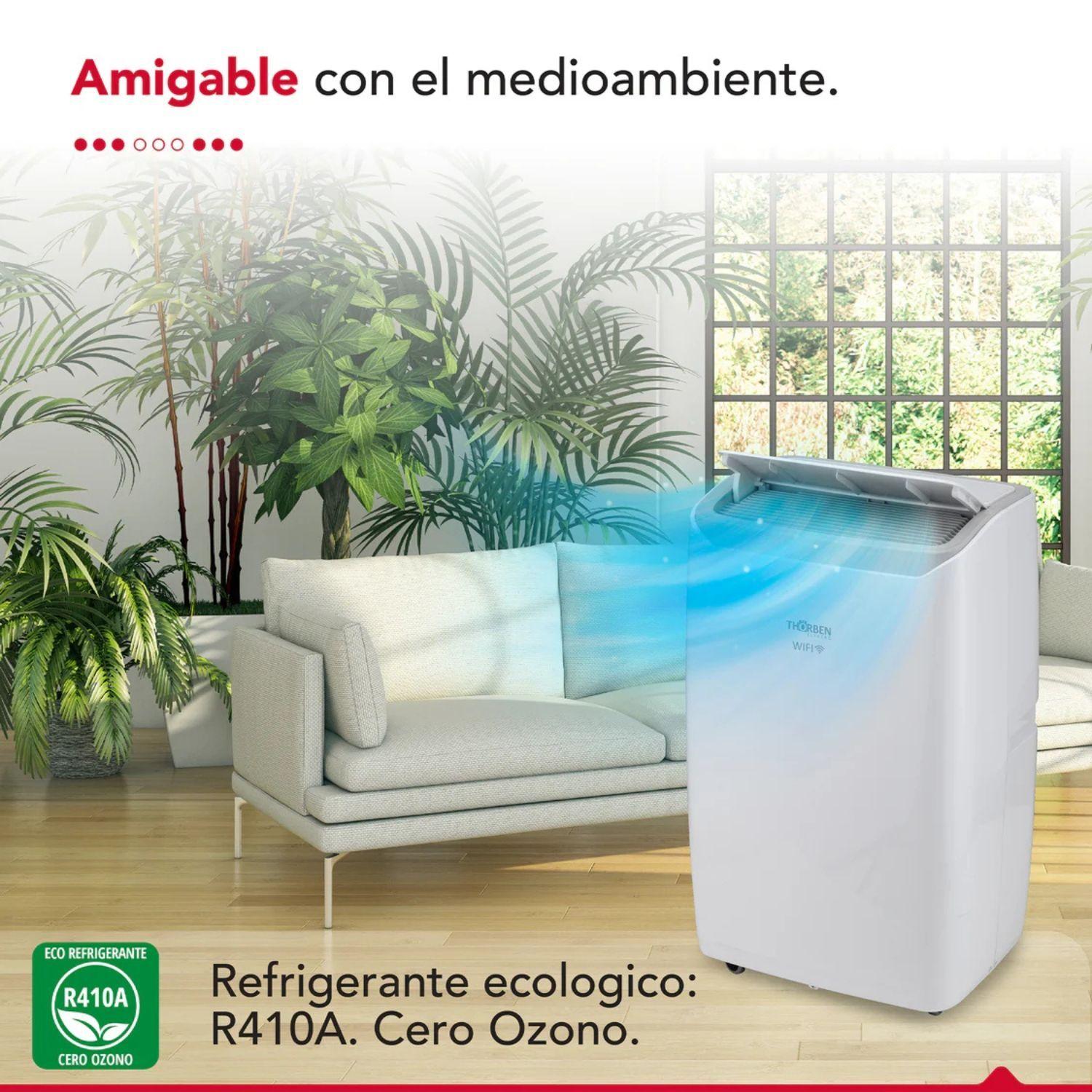 Aire Acondicionado Portatil Thorben Thor Smartpac 4 en 1 Wifi 14000 BTU-4