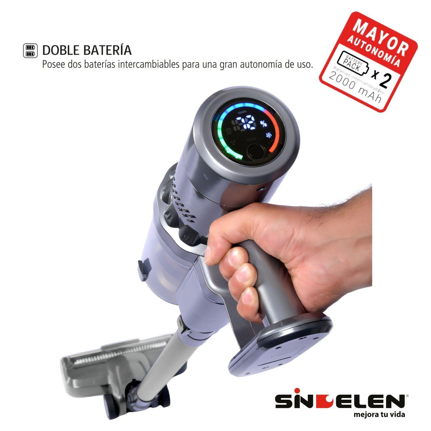 Aspiradora Vertical Inalambrica 200w Api-200si Sindelen-4