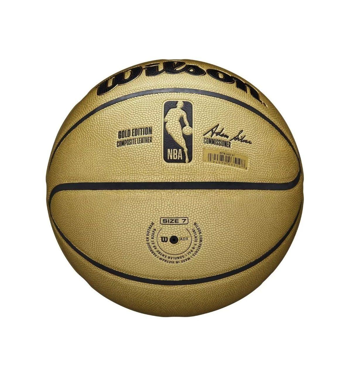 Balon Basquetbol Pelota Basketball Wilson Gold Cuero Pu N°7-4