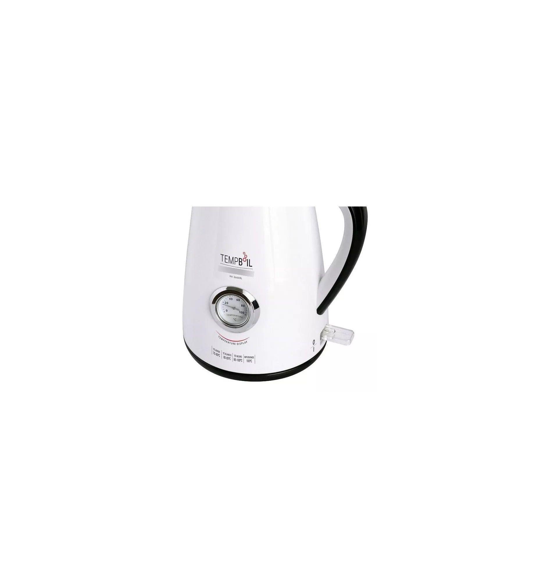 Hervidor De Agua Sindelen Ha-2660bl 1,7lt Reloj Termómetro-3