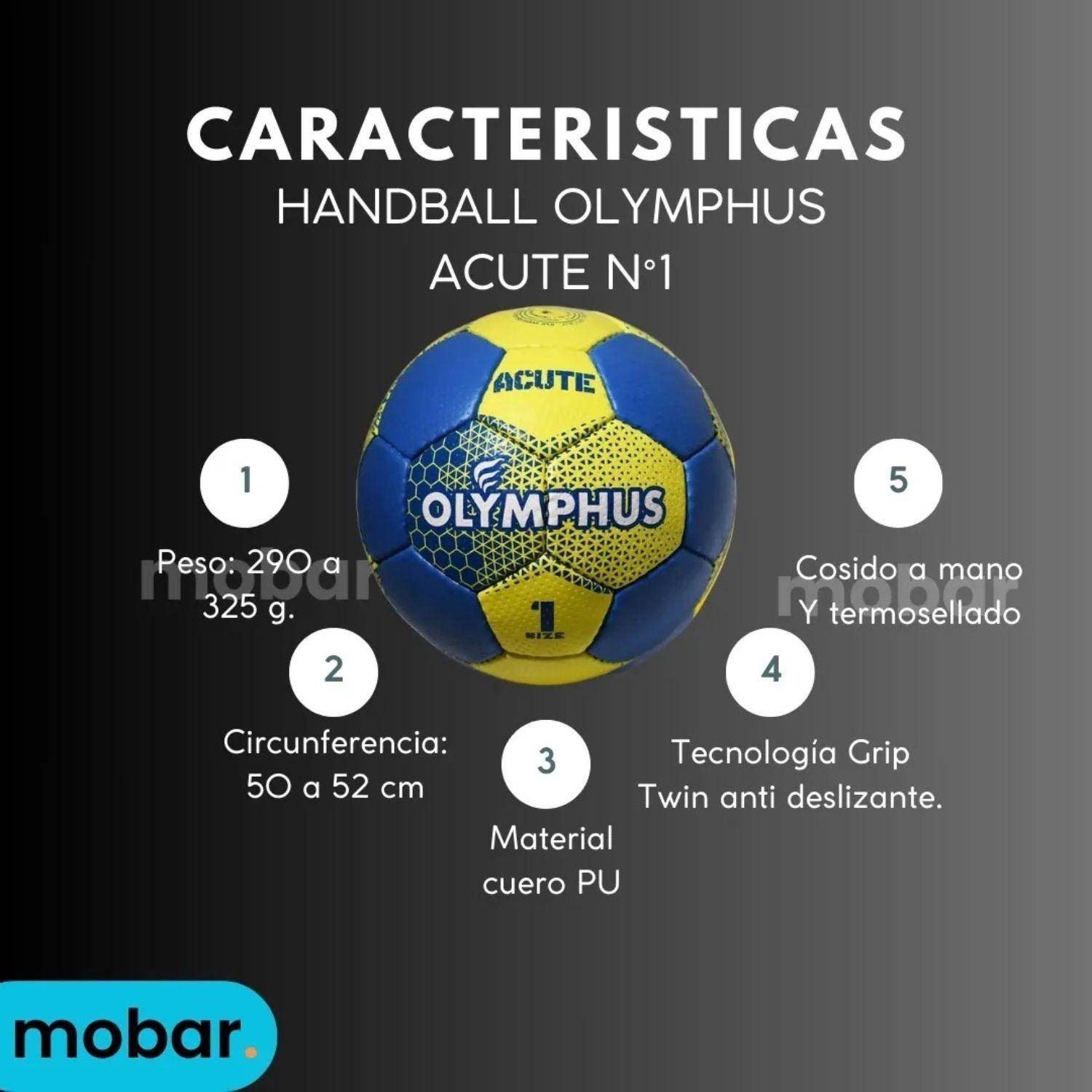 Pelota Handball Balon Balonmano Handbol Olymphus Acute N°1-1
