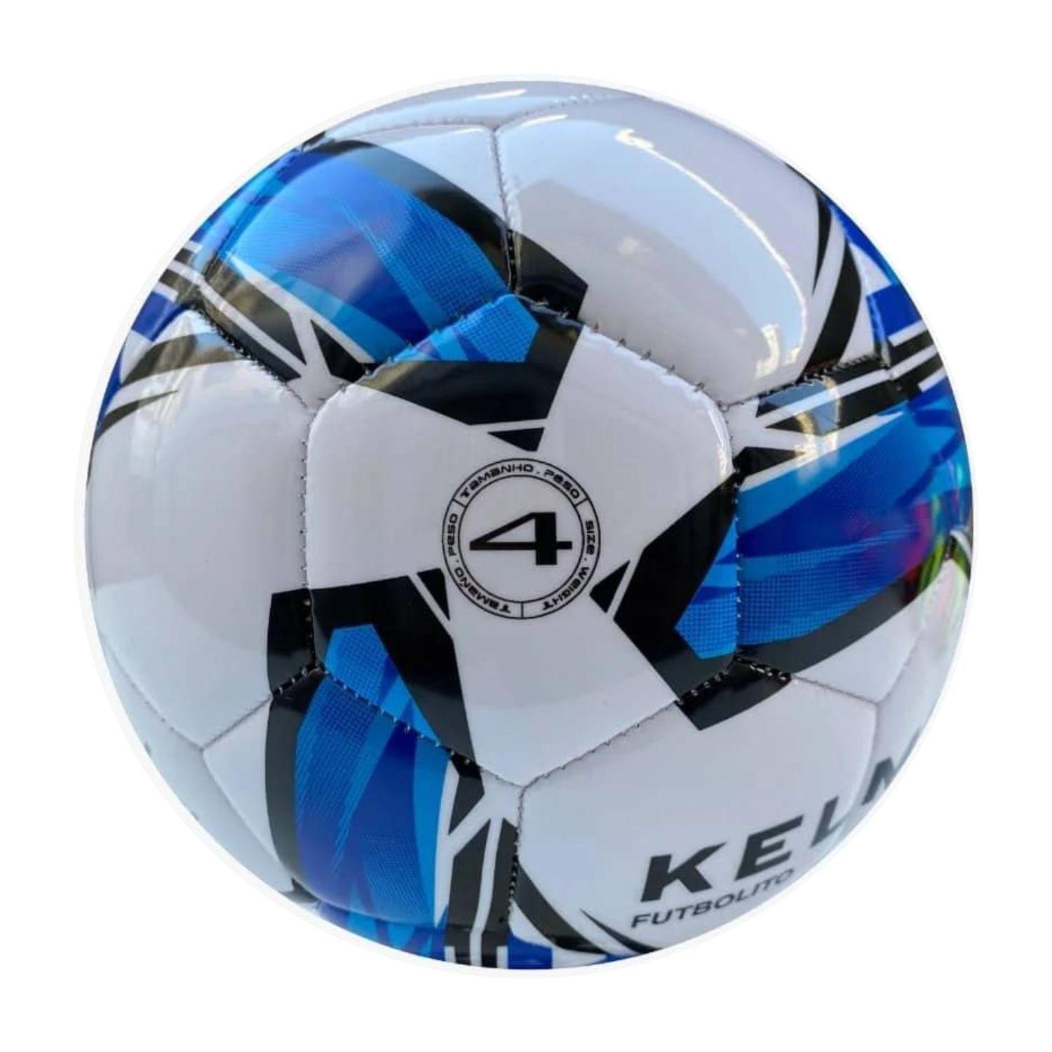 Balon Pelota Futbolito Shadow 2 0 N 4 Blancoazul Kelme Azul Bote Medio-3