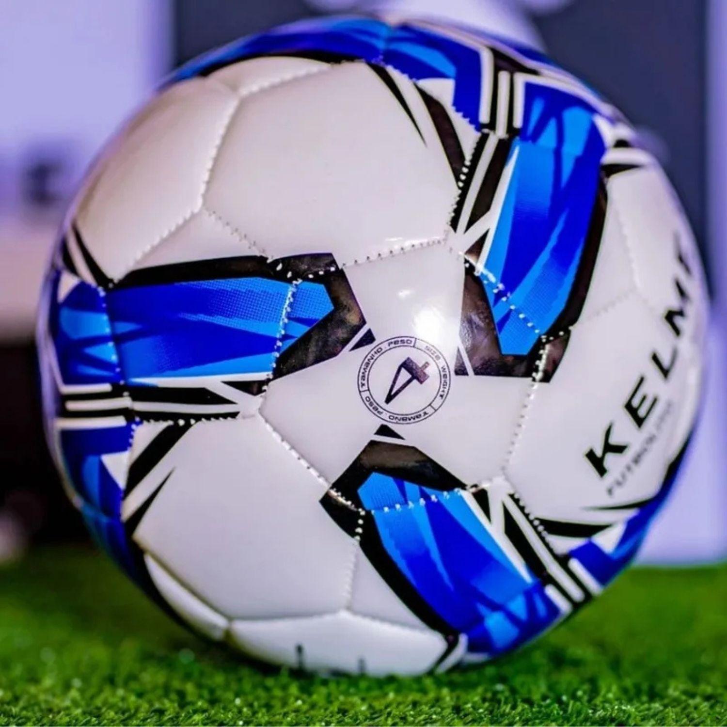 Balon Pelota Futbolito Shadow 2 0 N 4 Blancoazul Kelme Azul Bote Medio-5