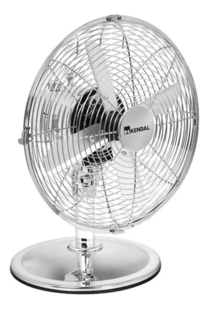 Ventilador De Mesa Silencioso Kendal Zf-1616d Oscilante 16in-3