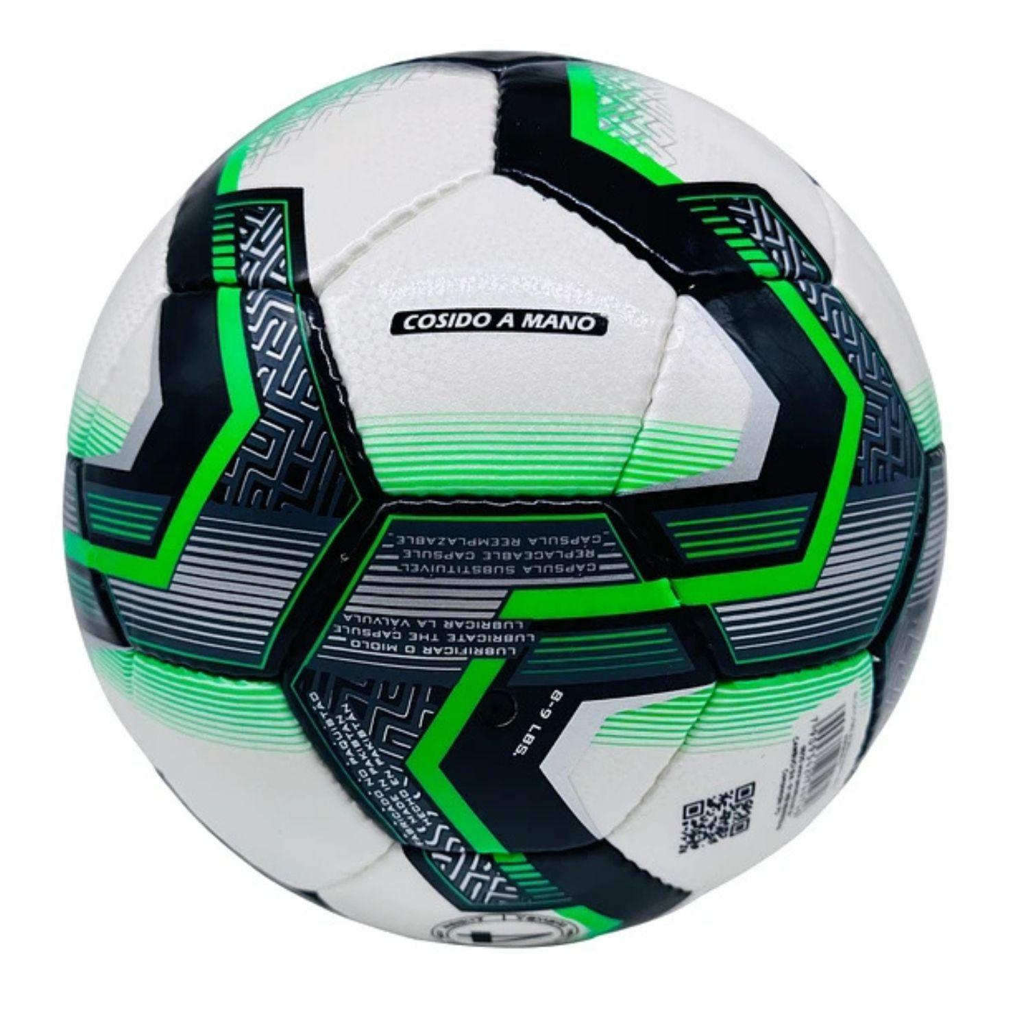 Balon Pelota Futbol Juvenil Tama o N 4 Penalty Storm Xxv Negro Verde-3