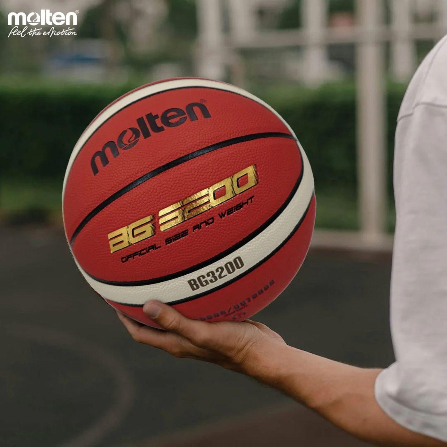 Balon Basquetbol Basketball Pelota Bg3200 Molten Indoor Outdoor-7
