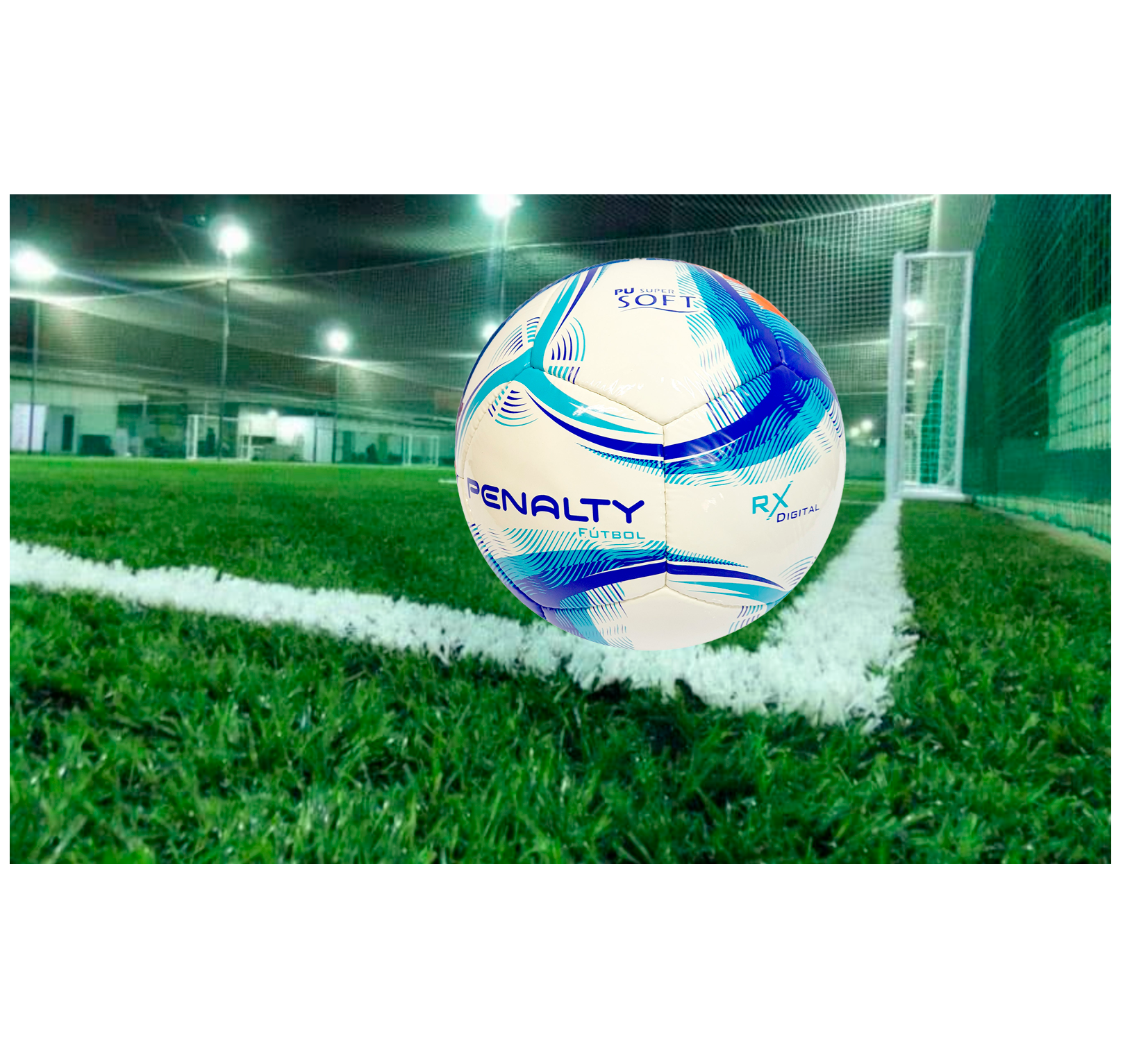 Balon Futbolito Baby Futbol 7 N°4 Penalty Rx Digital Bote Medio-6