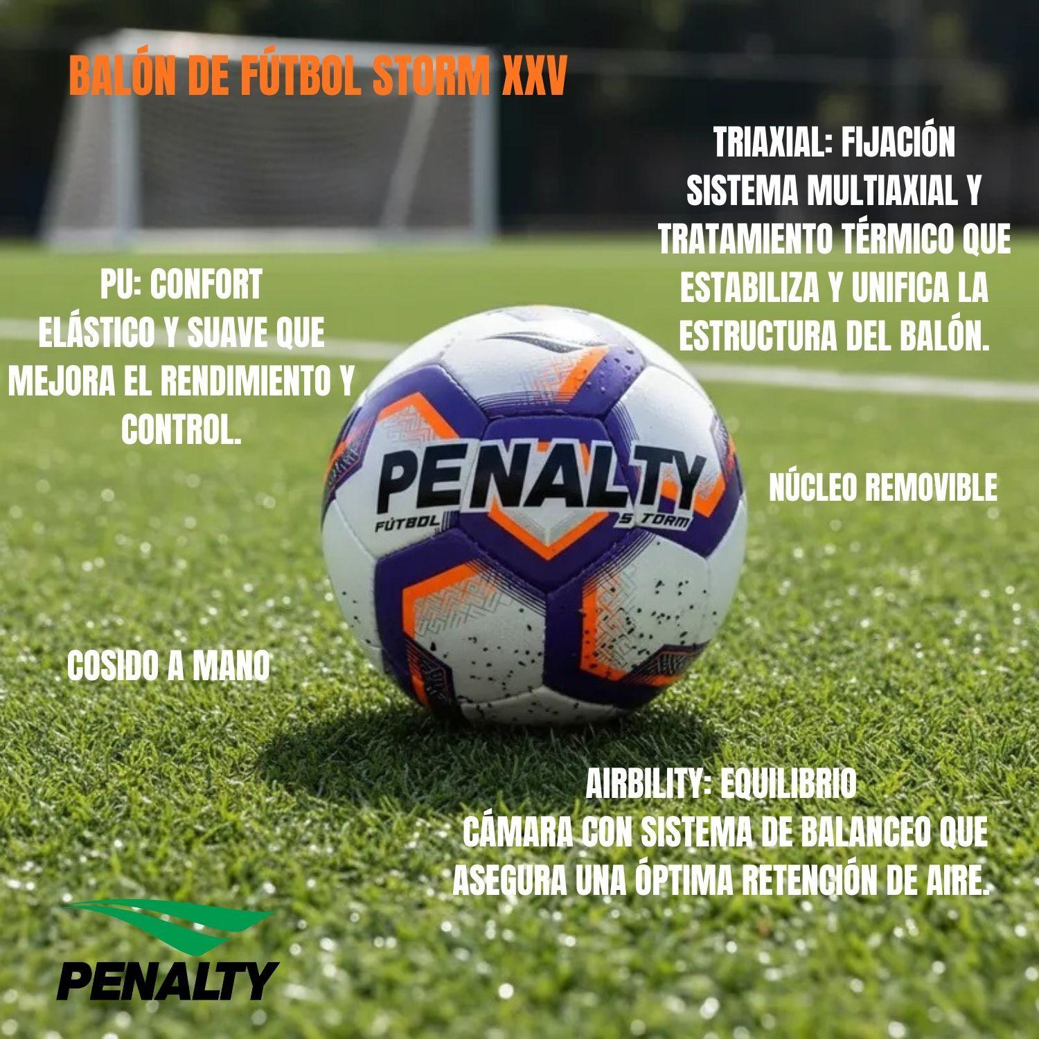 Balon Futbol Pelota De Futbol Tama o N 5 Penalty Storm Xxv-2