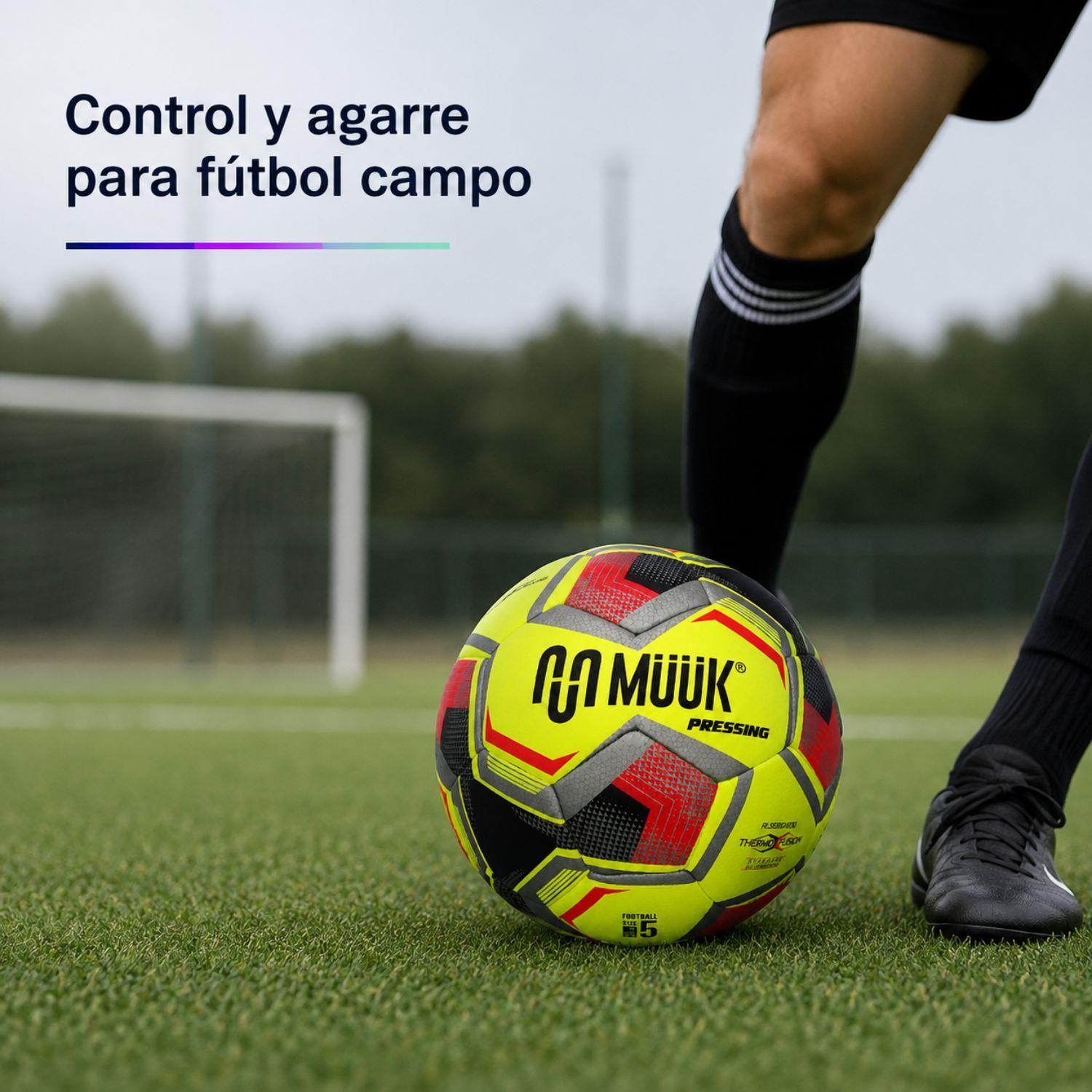 Pelota Futbol Muuk Pressing Oficial N°5 Calidad Profesional-3