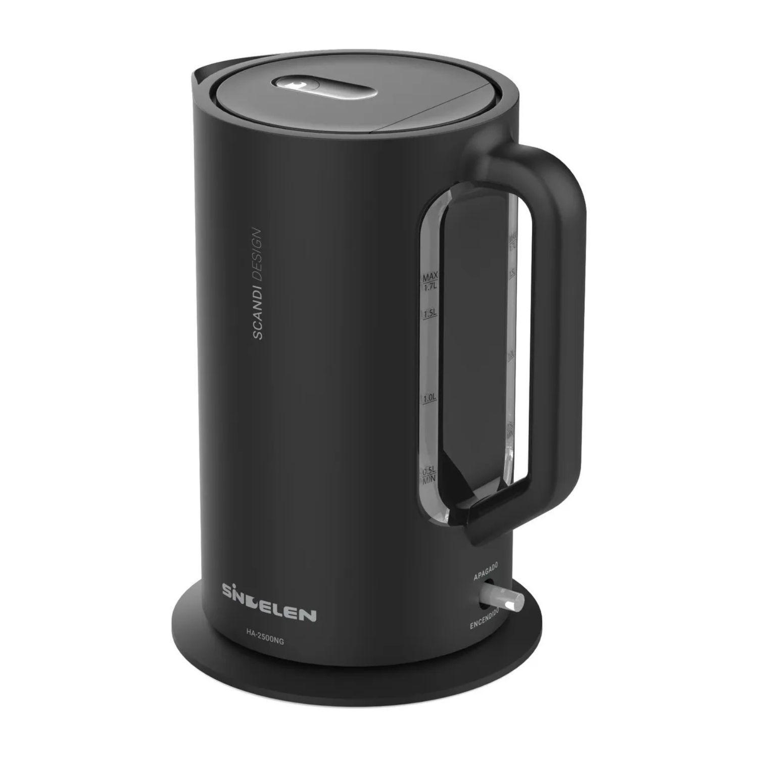 Hervidor Agua Termo Electrico Sindelen 1 7lts Ha 2500ng-3