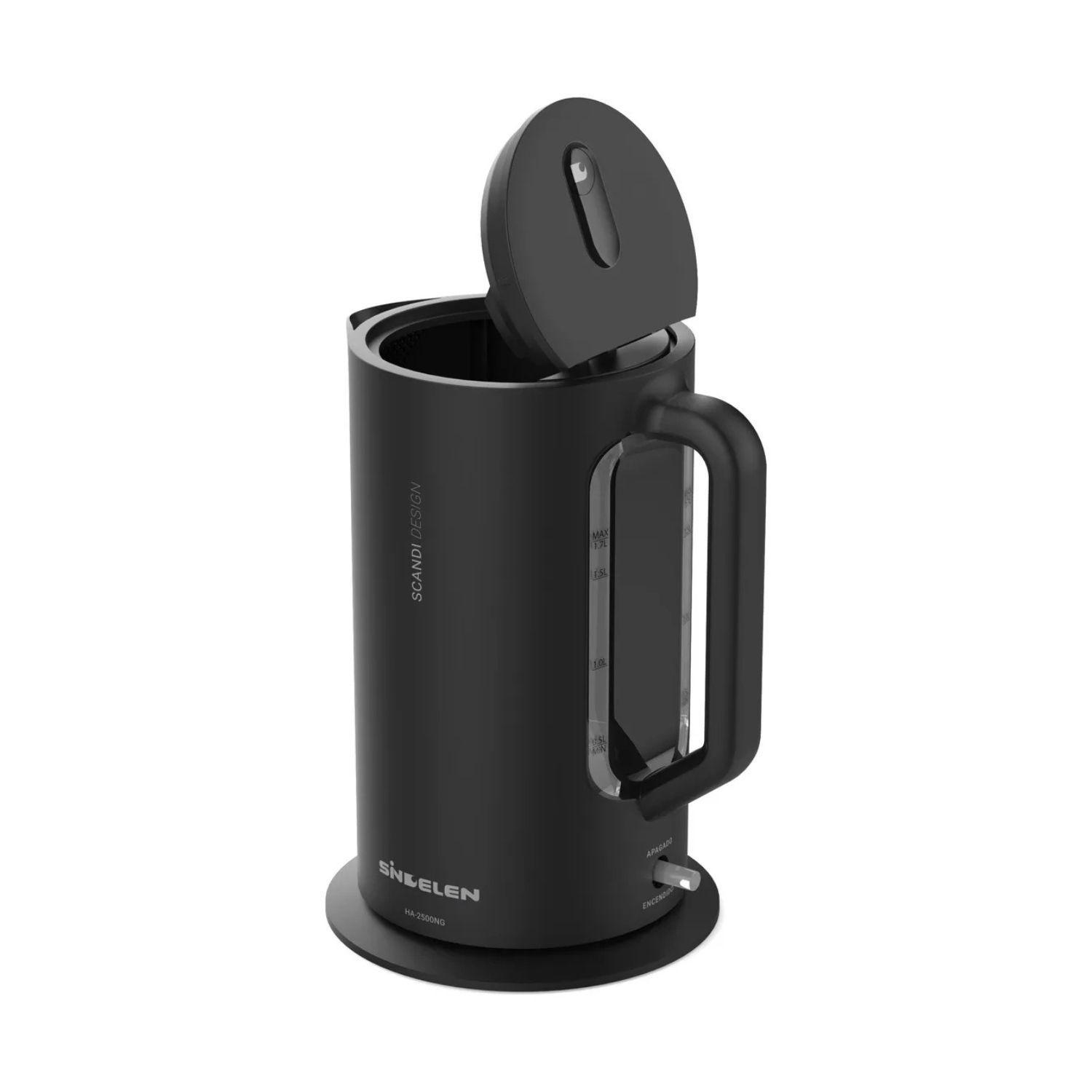 Hervidor Agua Termo Electrico Sindelen 1 7lts Ha 2500ng-4