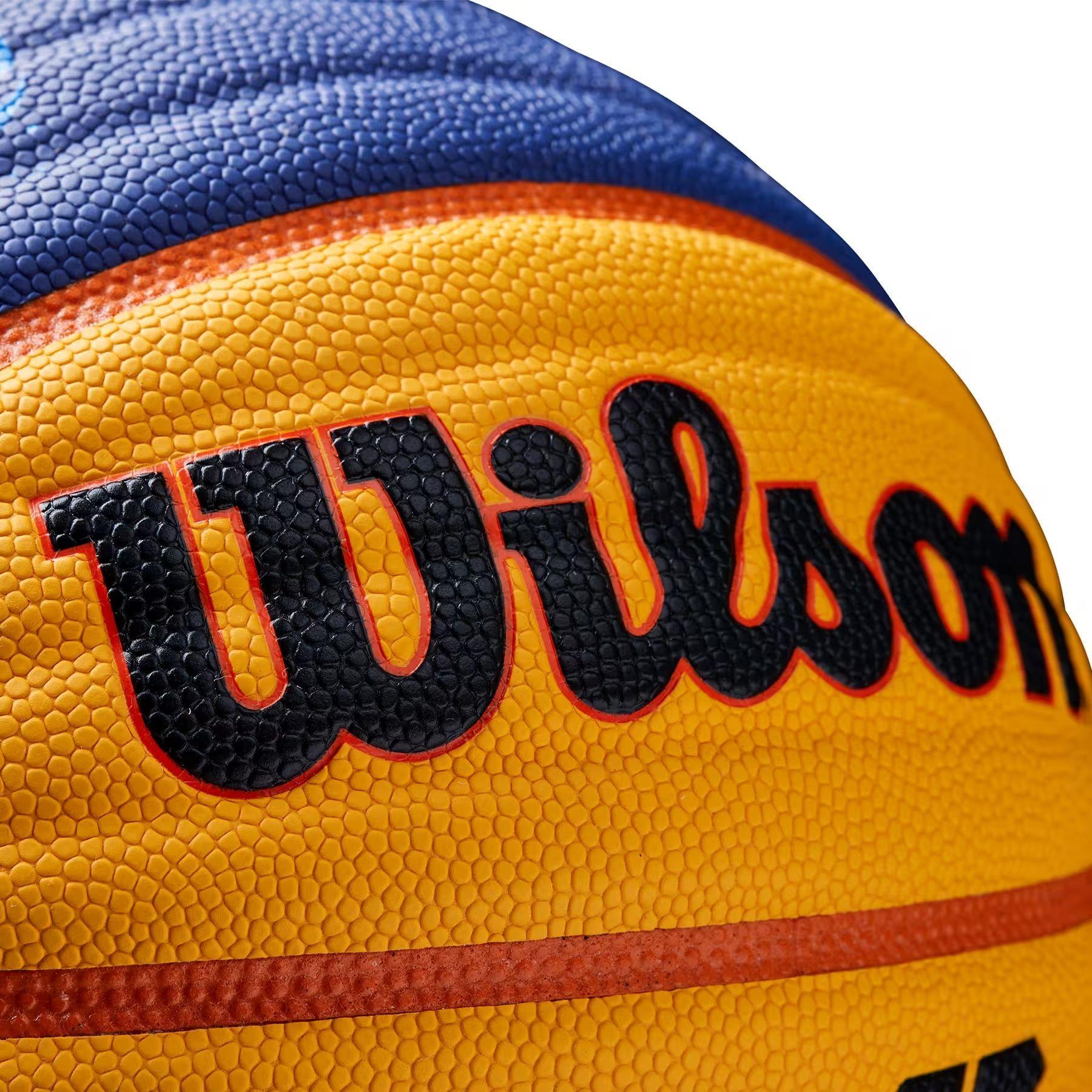 Balon Basketball Basquetbol Wilson Fiba 3x3 Oficial Cuero Pu-4