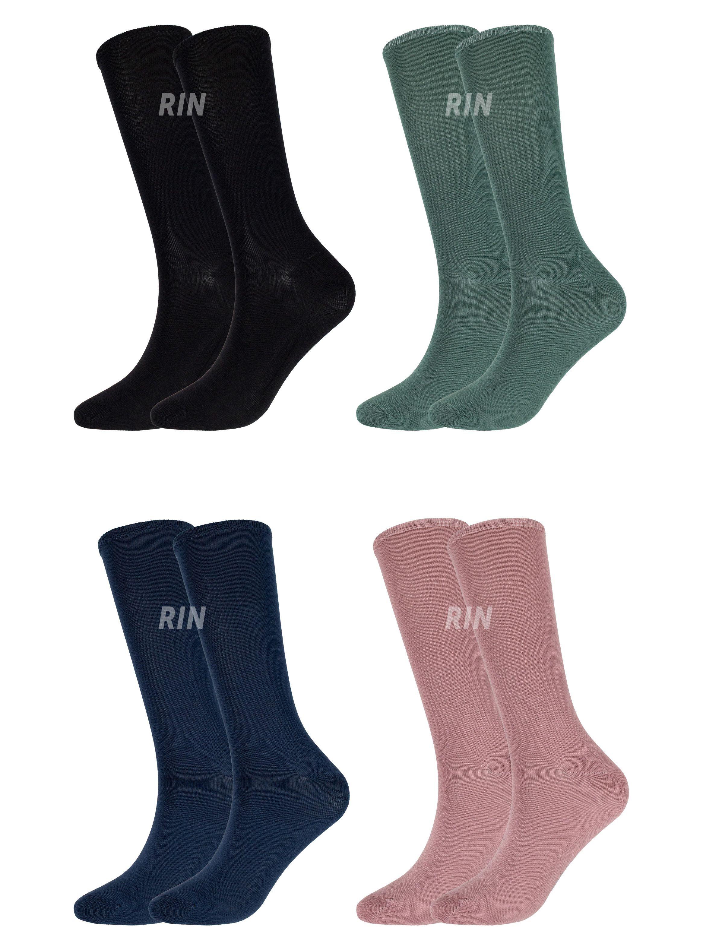 Calcetin Bambu Mujer Sin Costura 6 Pares-3