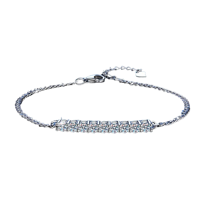 Pulsera Alfa Orion Moissanita-0