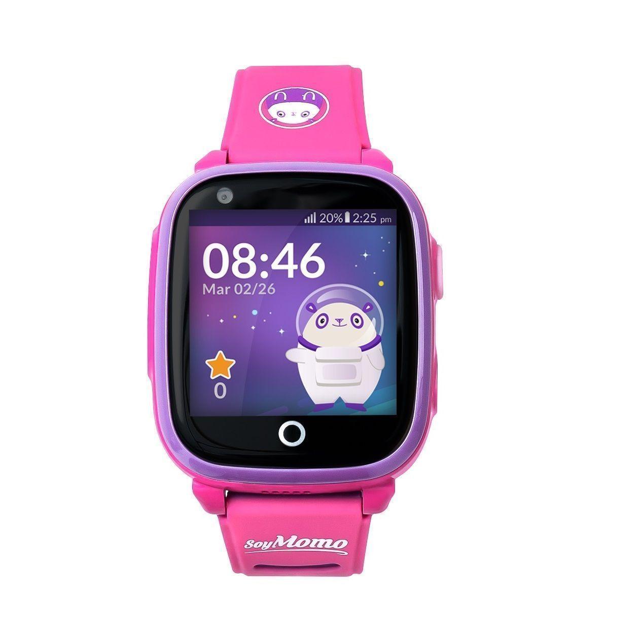 Reloj Smartwatch Soymomo Space 4G GPS Celular Rosado-1