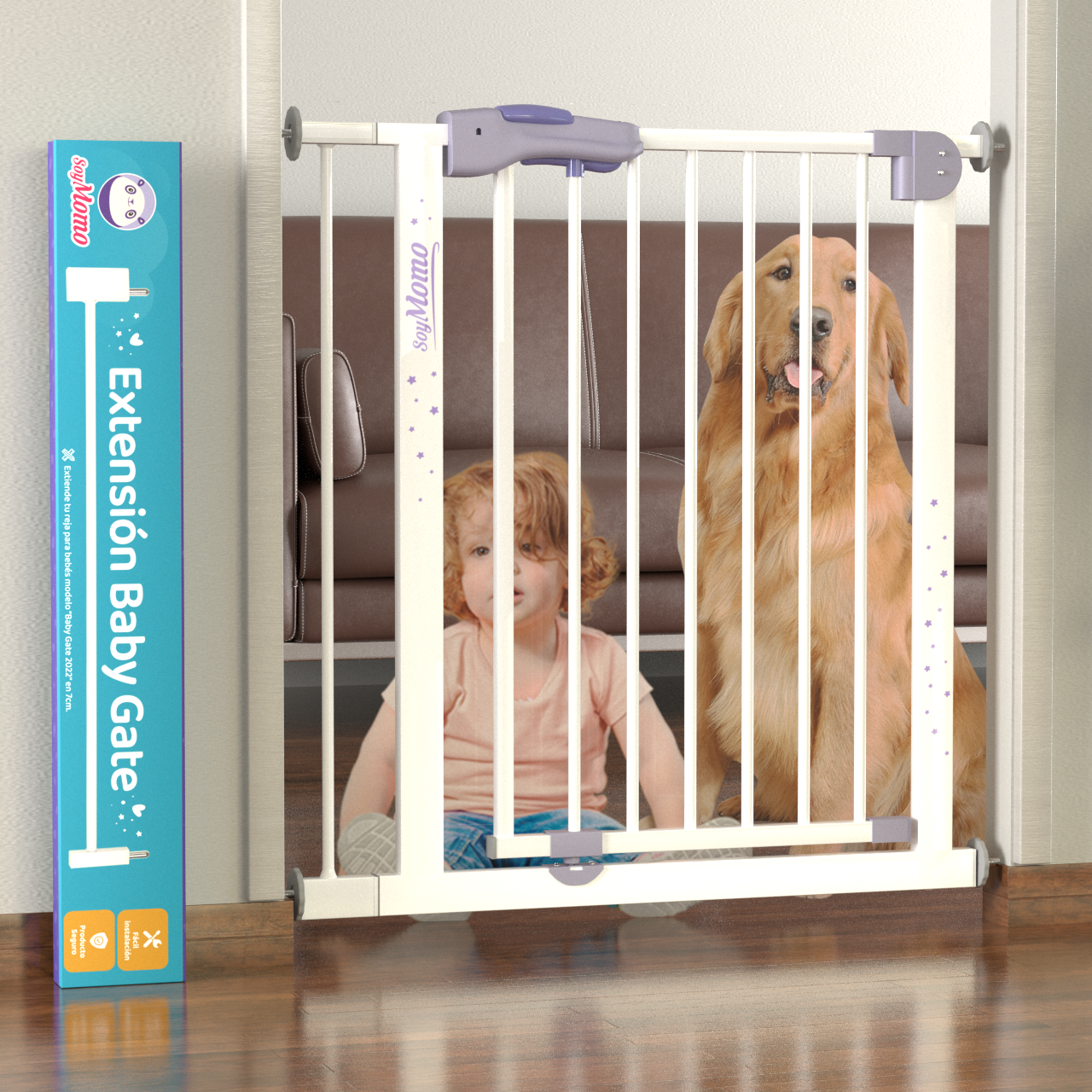 Extensión de puerta de Seguridad SoyMomo-1