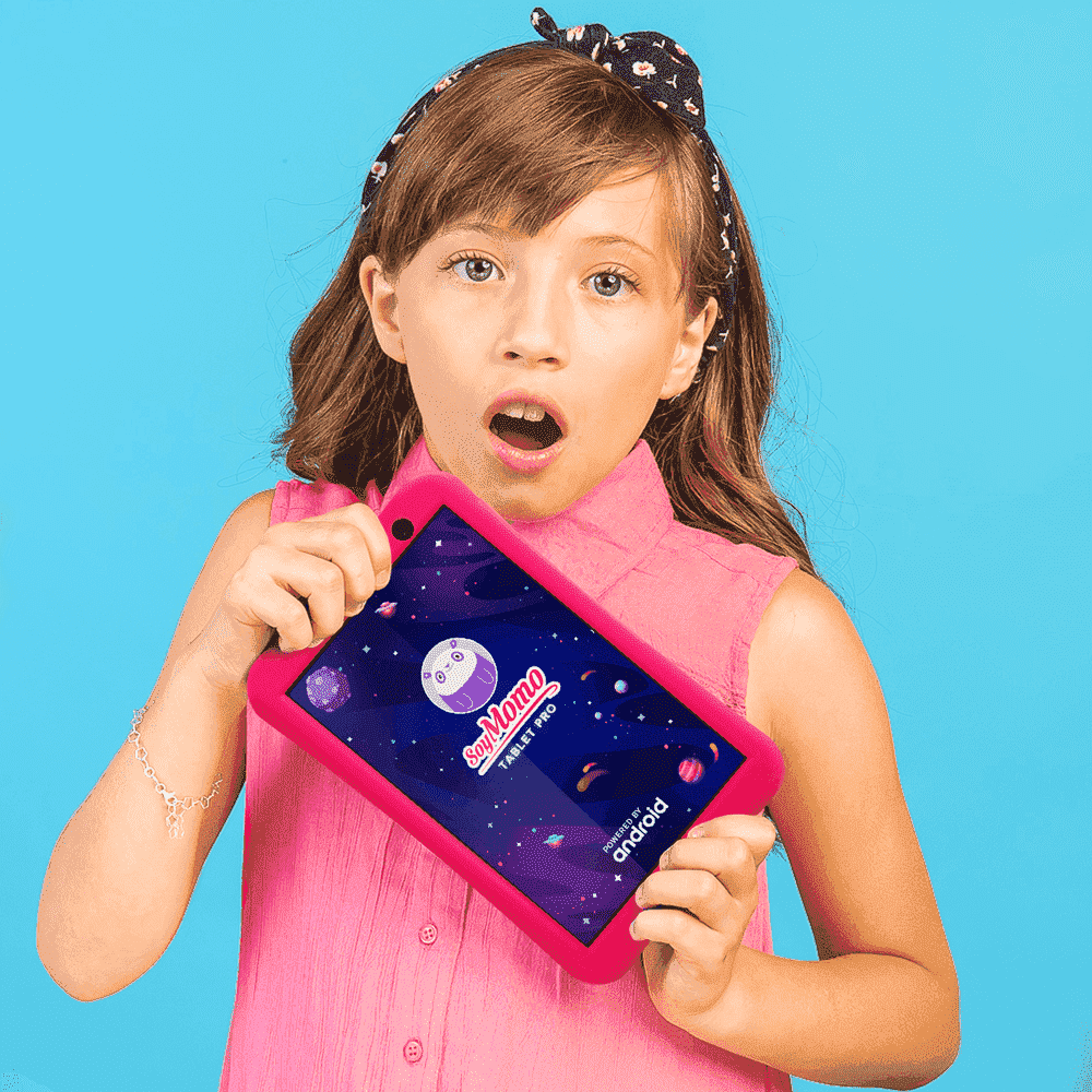 Tablet Niños y Niñas Soymomo Pro 1.0 Rosado-2