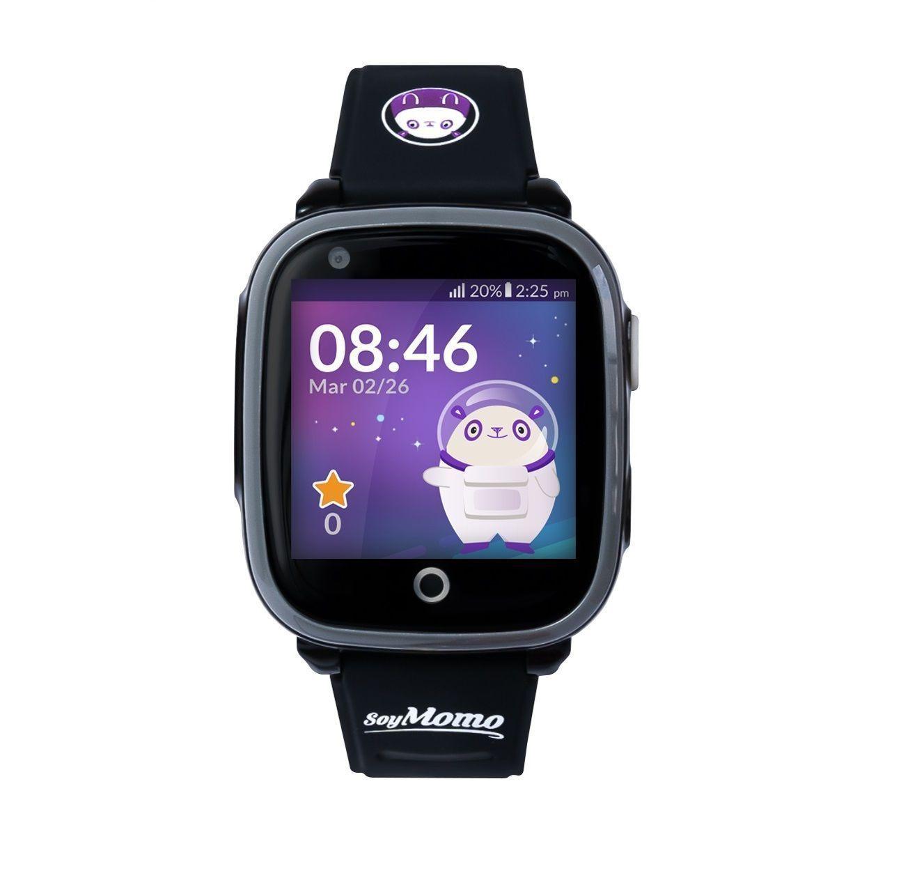 Reloj Smartwatch Soymomo Space 4G GPS Celular Negro-1