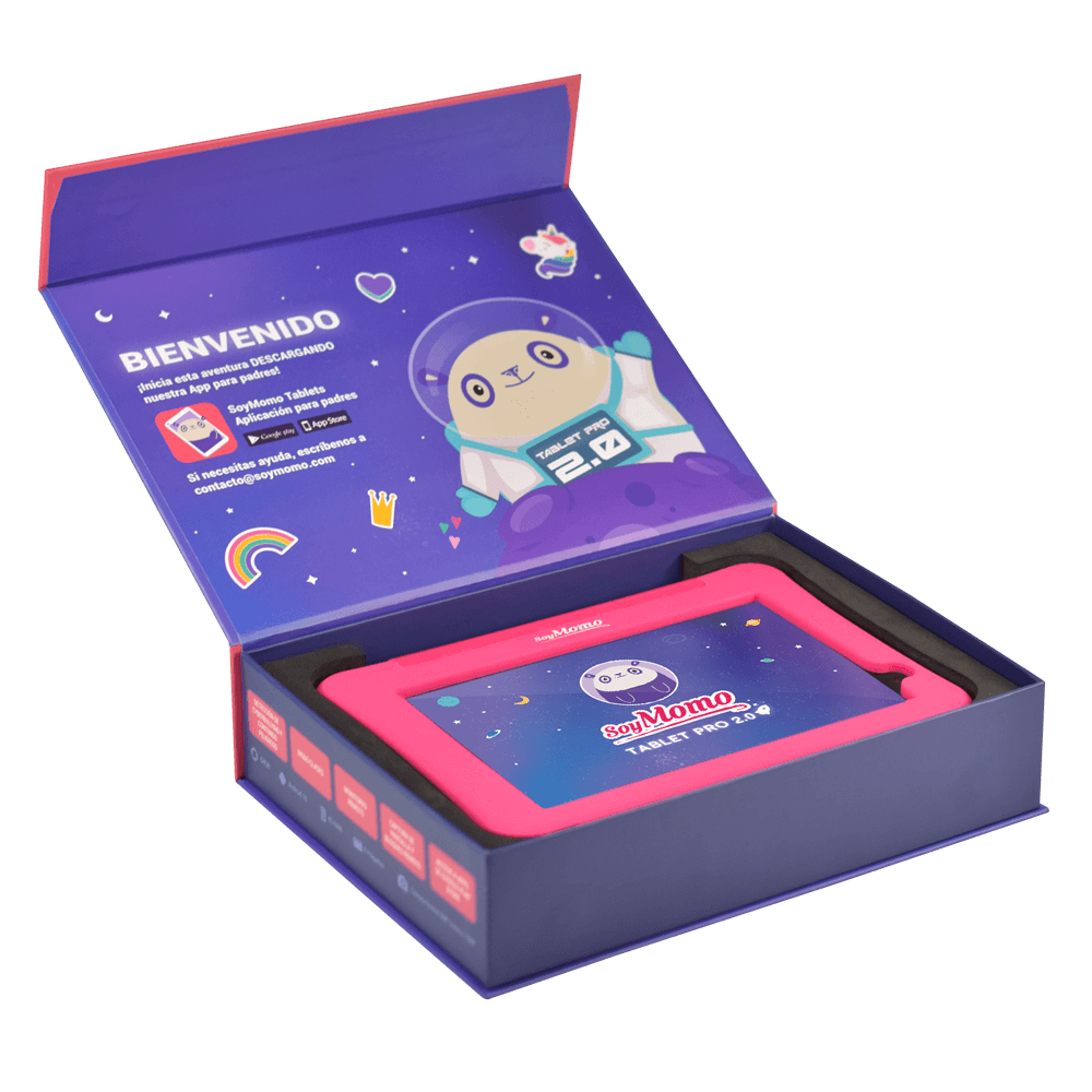 SoyMomo Tablet Niños Pro 2.0 Rosado-3