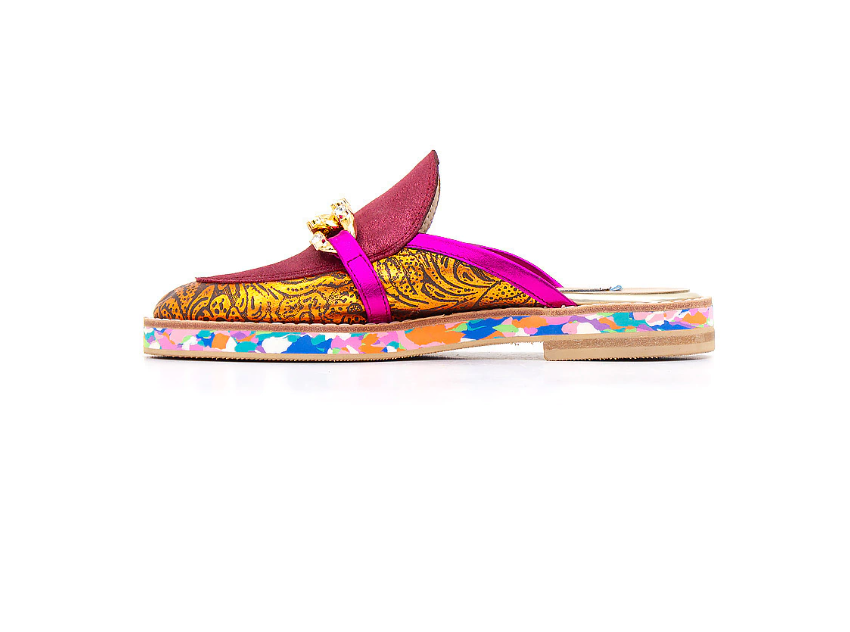 MOCASIN SABOT 01 FUCSIA-2