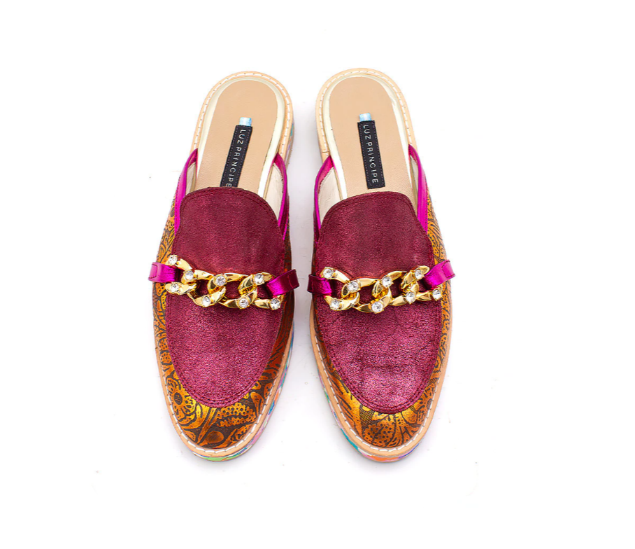MOCASIN SABOT 01 FUCSIA-3