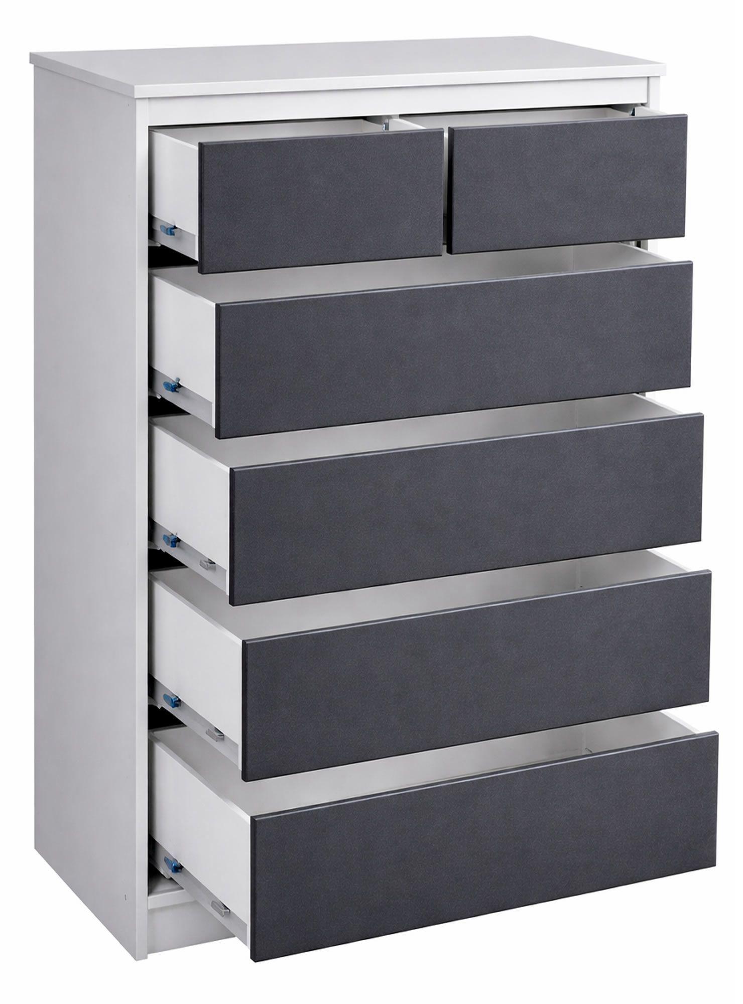 Cajonera 6 Cajones Grafito premium-3