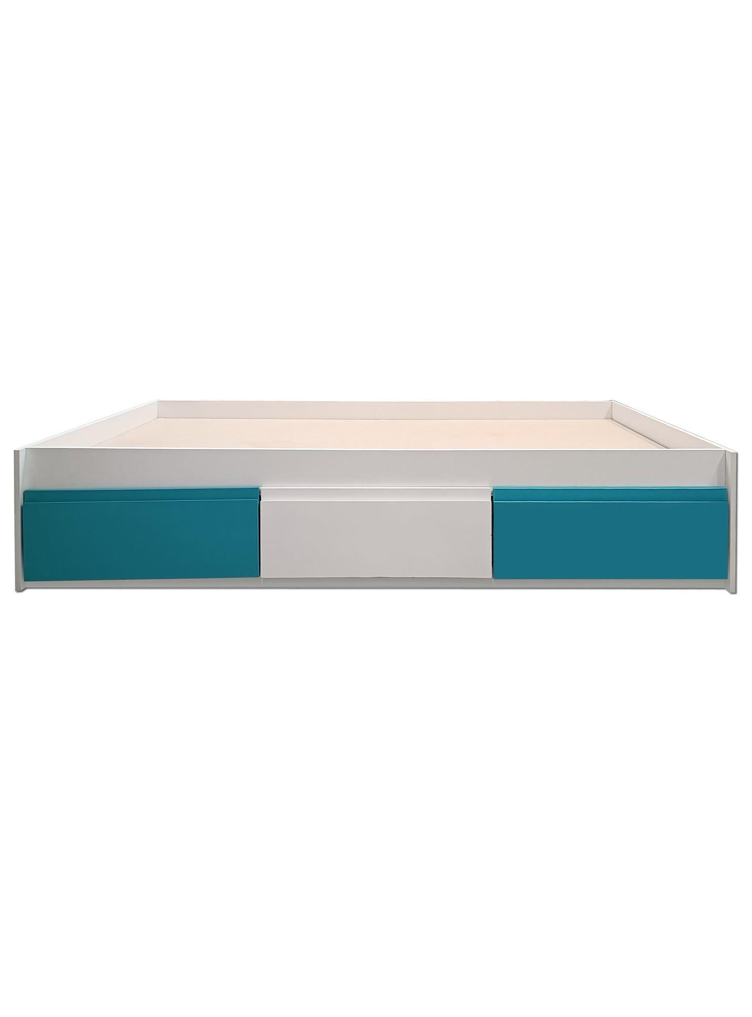 Cama con Baranda Infantil Montessori 1 Plaza Linea Minimal Calipso blanco Calipso-0