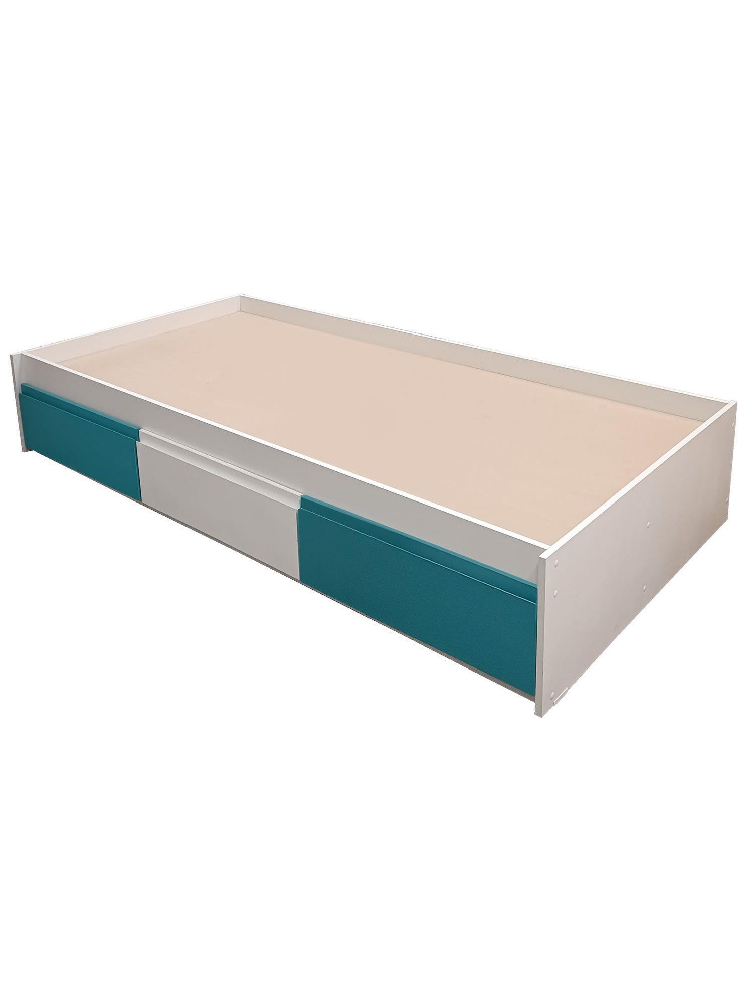 Cama con Baranda Infantil Montessori 1 Plaza Linea Minimal Calipso blanco Calipso-1