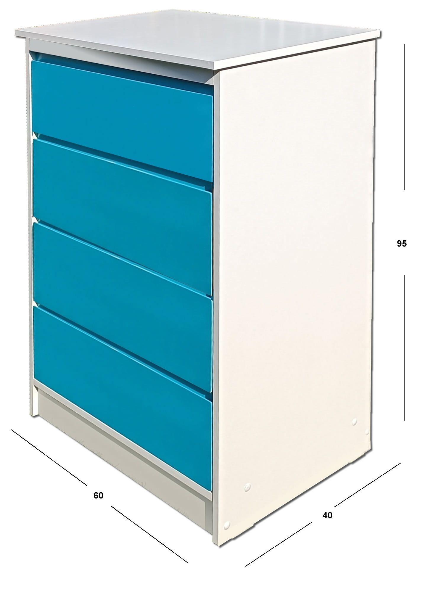 Cajonera 4 Cajones Calipso Premium-3