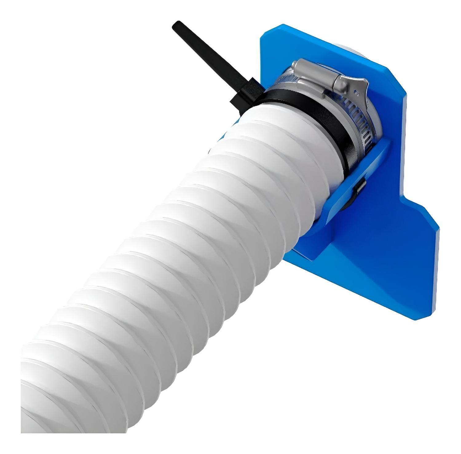 Accesorio De Fijación Soporte Para Mangueras De Piscina Celeste-0