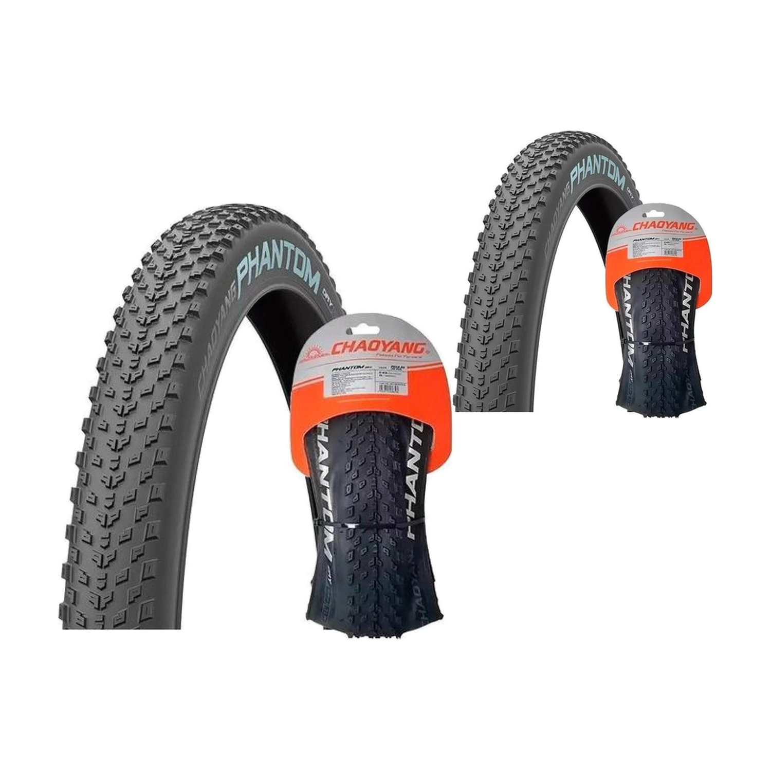 Pack 2 Neumatico Chaoyang Phantom Dry 29x2.2 TR 2C MTB 60TPI-0