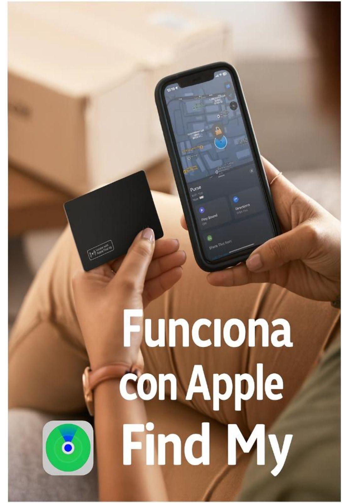 Tarjeta Rastreadora Inteligente Recargable Billetera iPhone-3