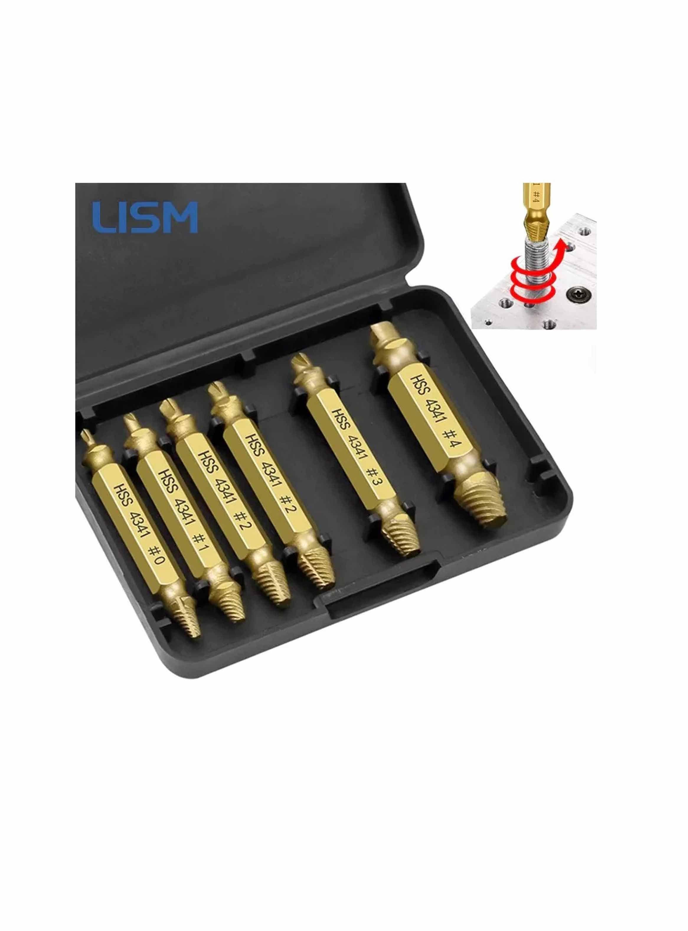 Kit De Herramientas Extracción De Tornillos Dañados Taladro-5