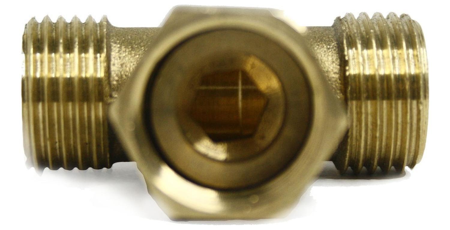 Conector Tipo T Macho Hembra Rosca 1/2 He Hi He Derivación - Macho-hembra-macho-2