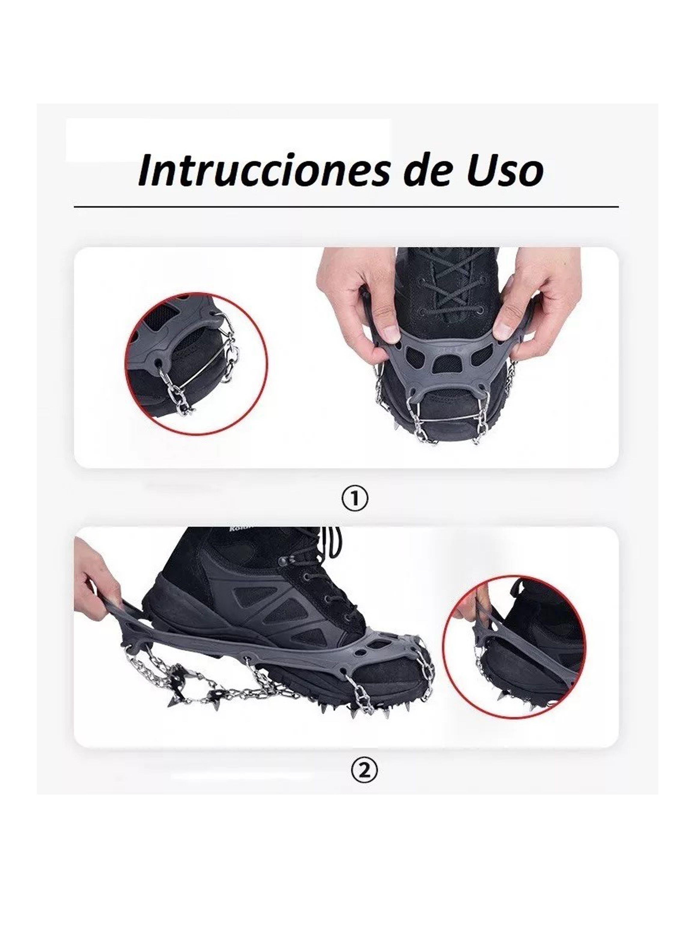Crampones 19 Dientes Naturehike Caminatas En Hielo Y Nieve-5