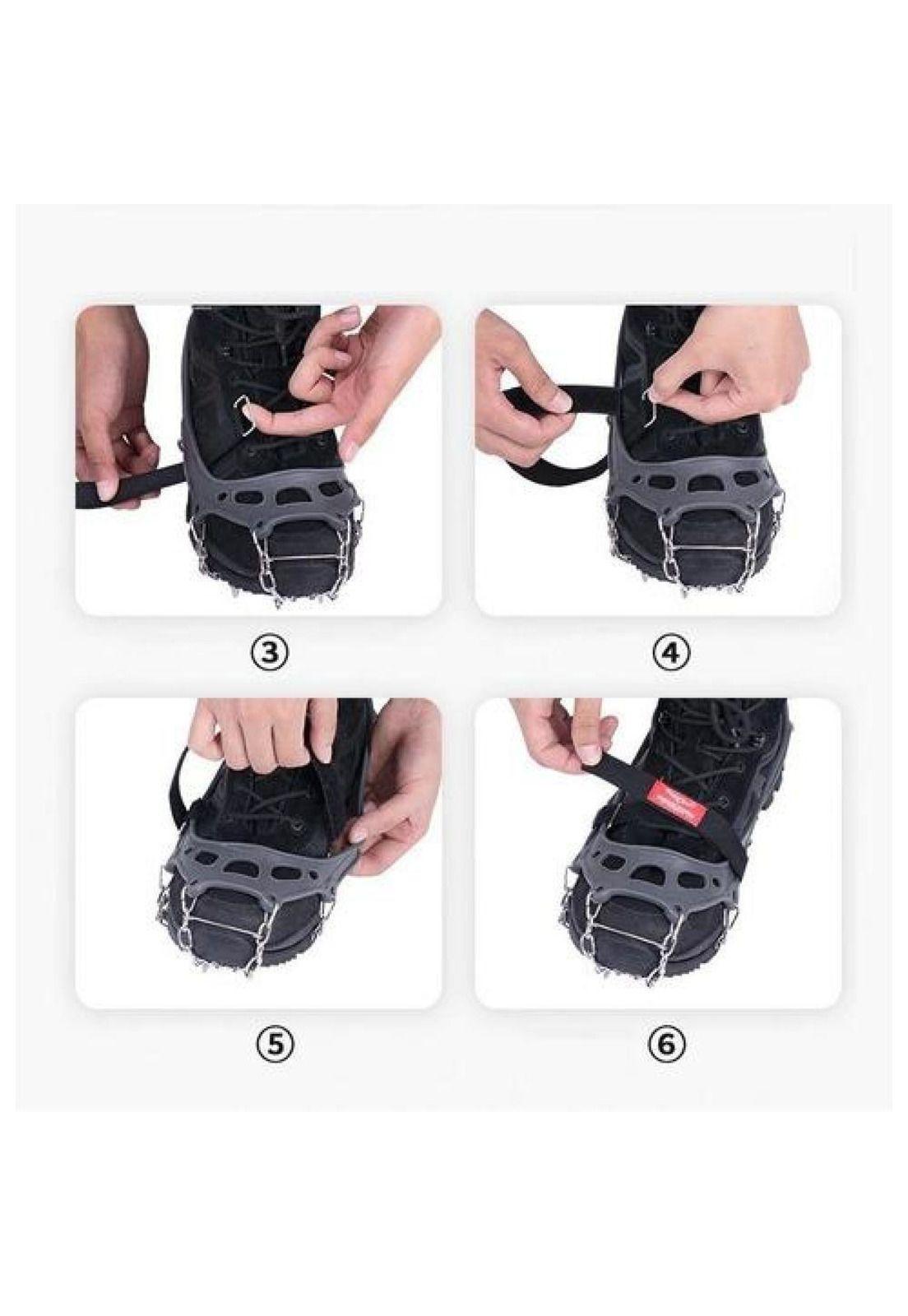 Crampones 19 Dientes Naturehike Caminatas En Hielo Y Nieve-7