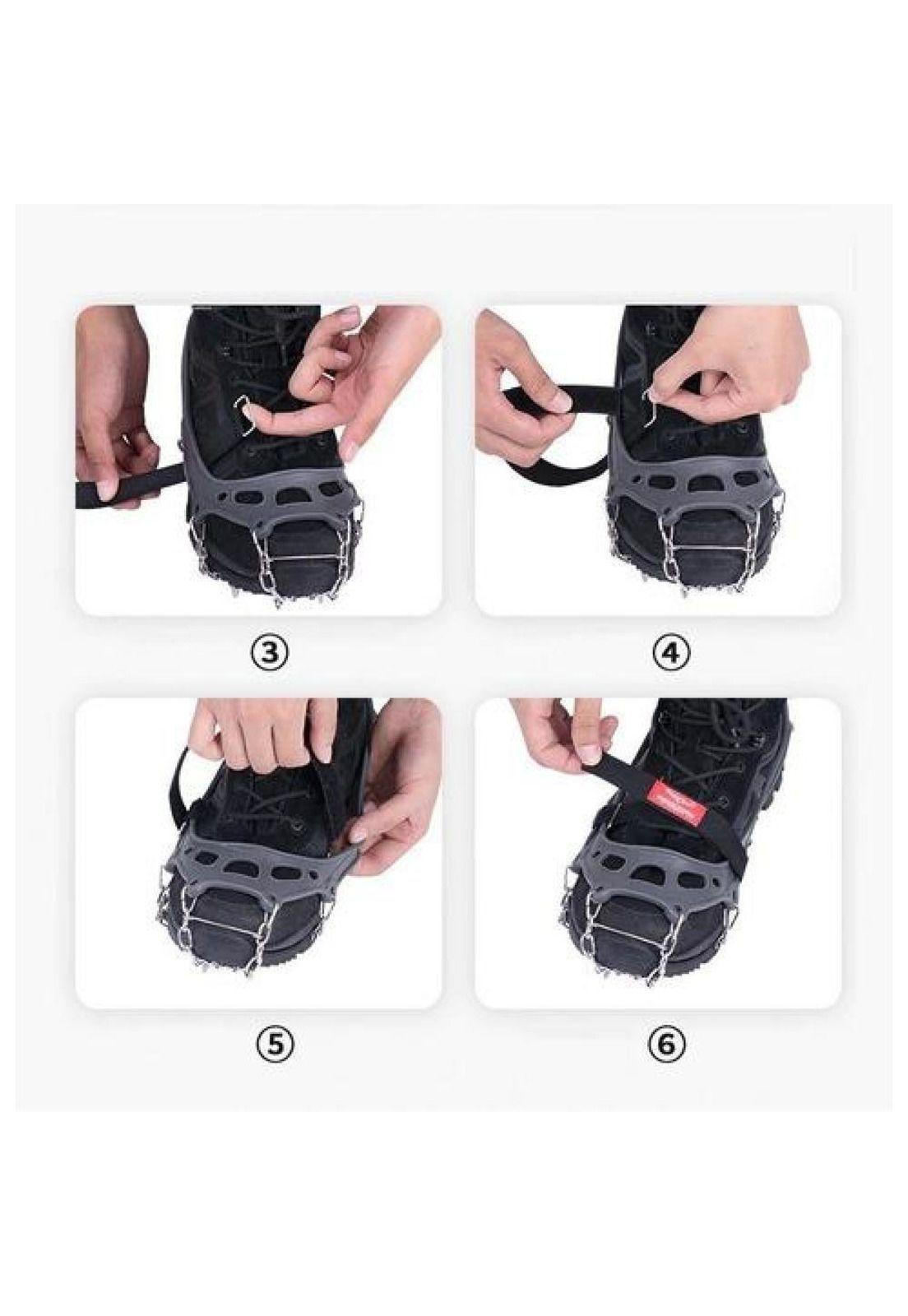 Crampones 19 Dientes Naturehike Caminatas En Hielo Y Nieve-7