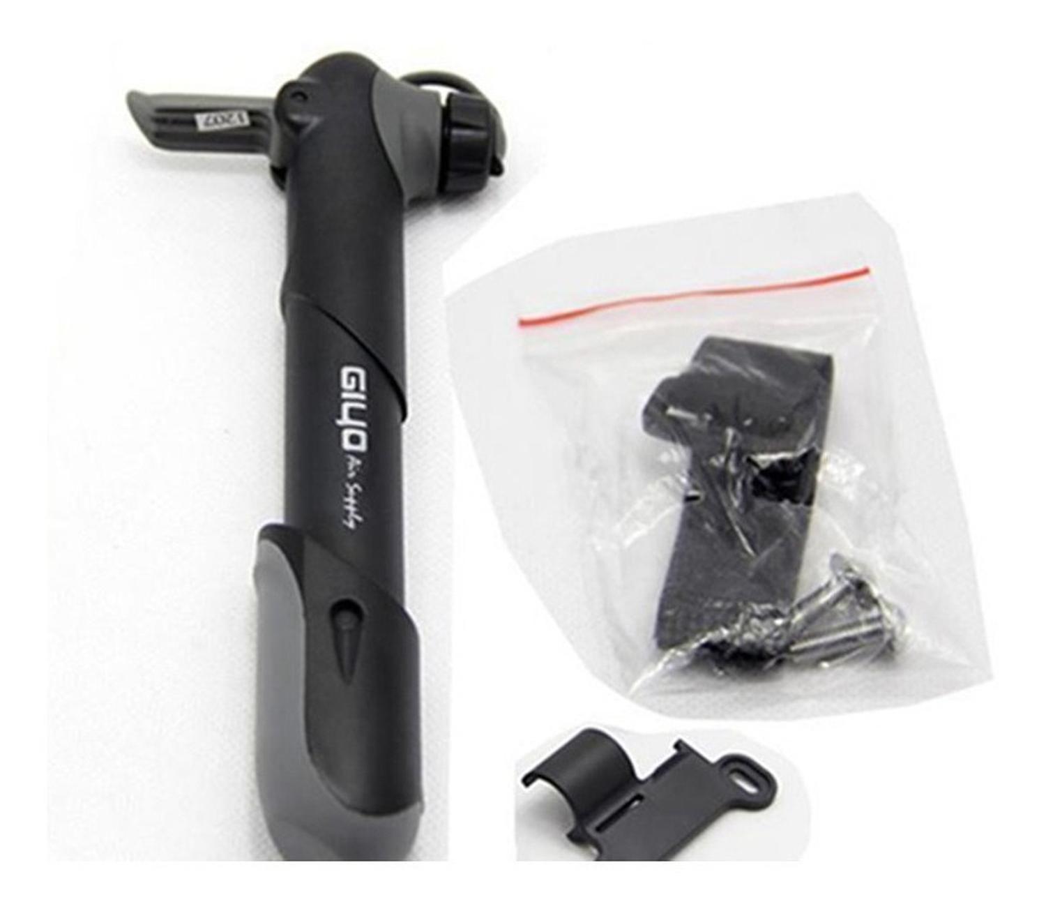 Bombin Giyo 100 Psi, Para Mtb Y Todo Uso Bicicleta Inflador Negro-4