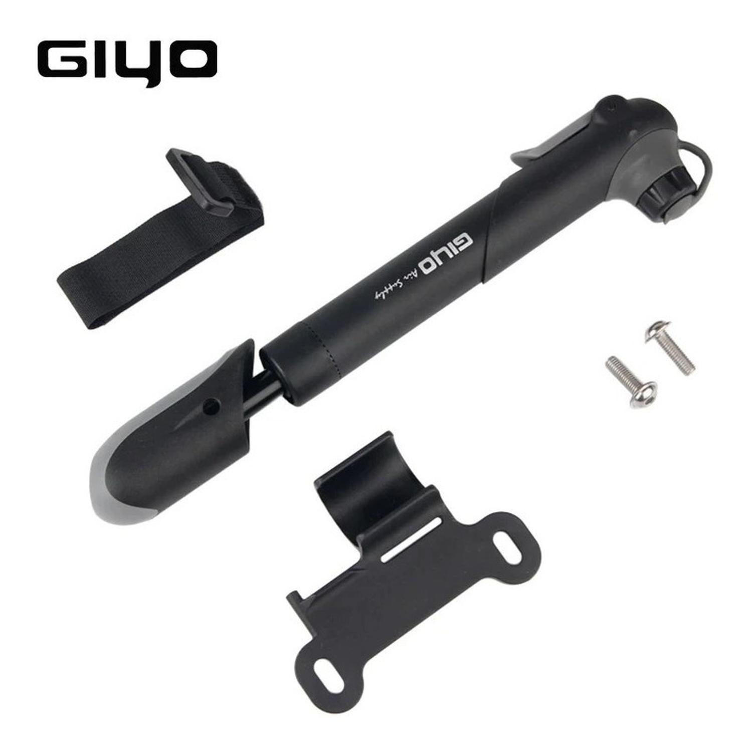 Bombin Giyo 100 Psi, Para Mtb Y Todo Uso Bicicleta Inflador Negro-6