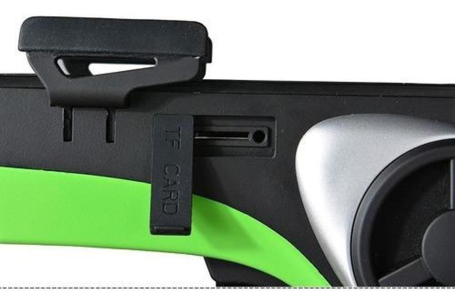 Luz Led Multifuncion Con Parlante Bocina Y Cargador Rockbros Negro Verde-4