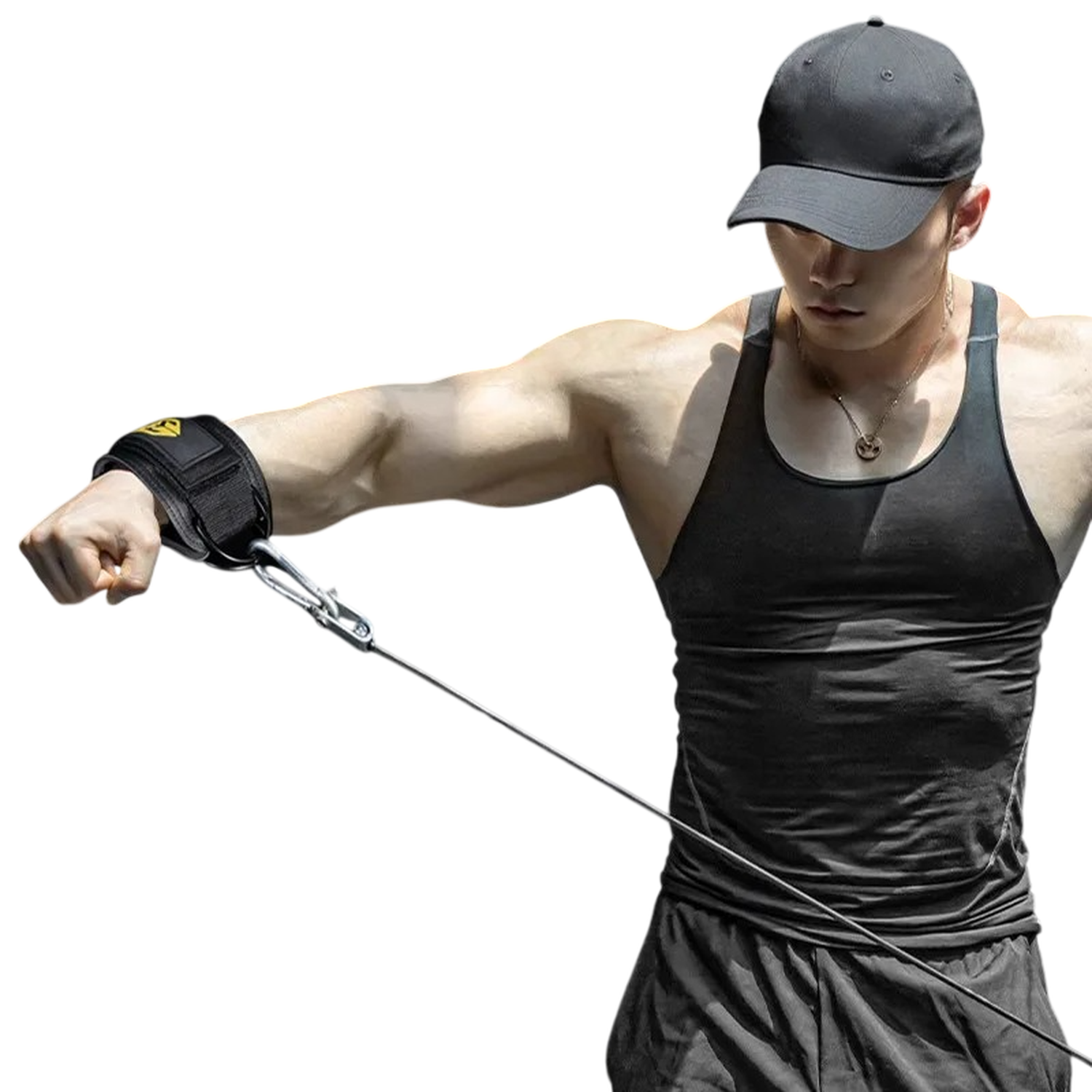 Correas Muñequera Gym Polea Tobilleras Entrenamiento Fitness-2