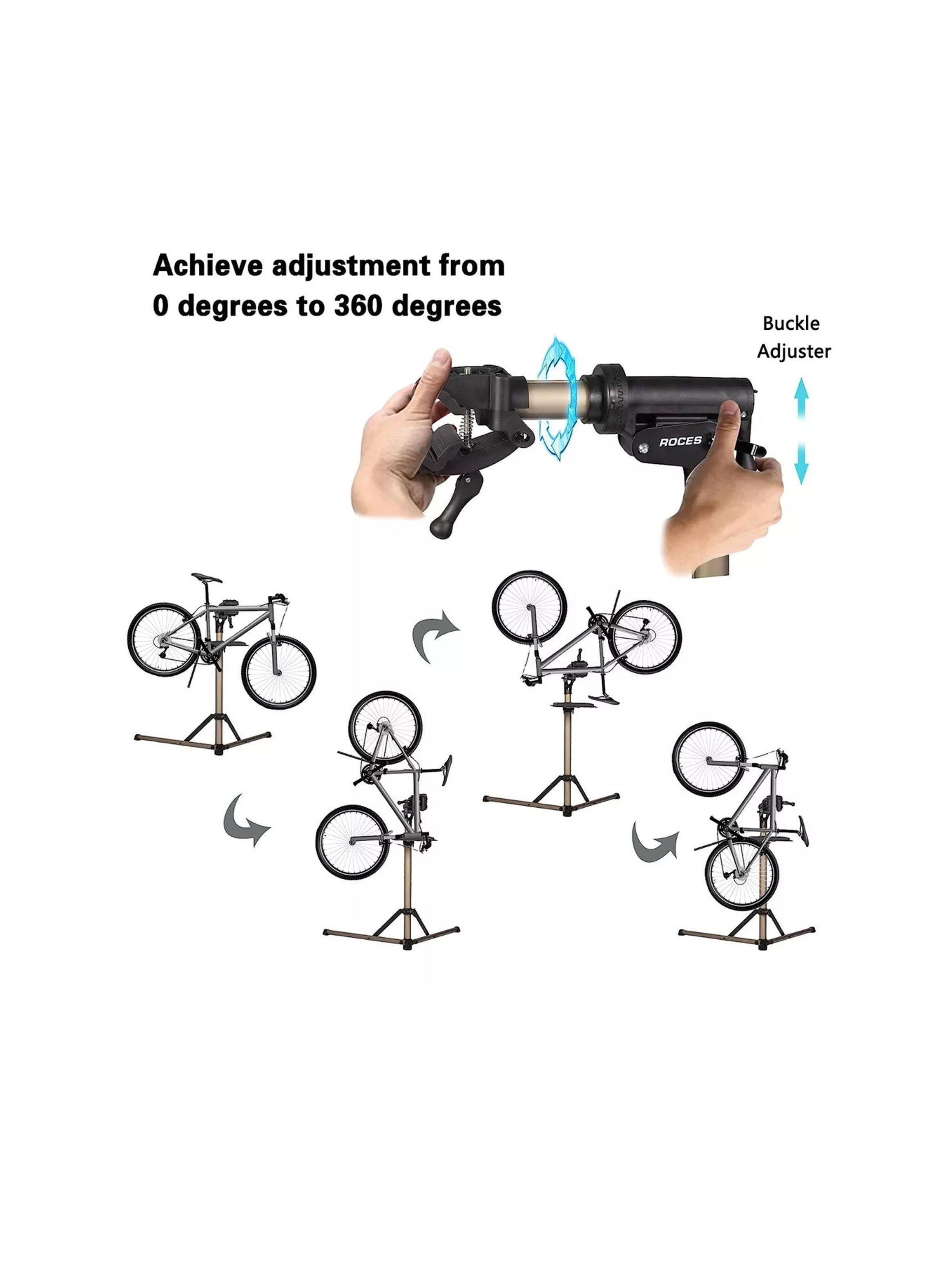 Atril Profesional 360º Mantención De Bicicleta Ajustable 2 Patas-6