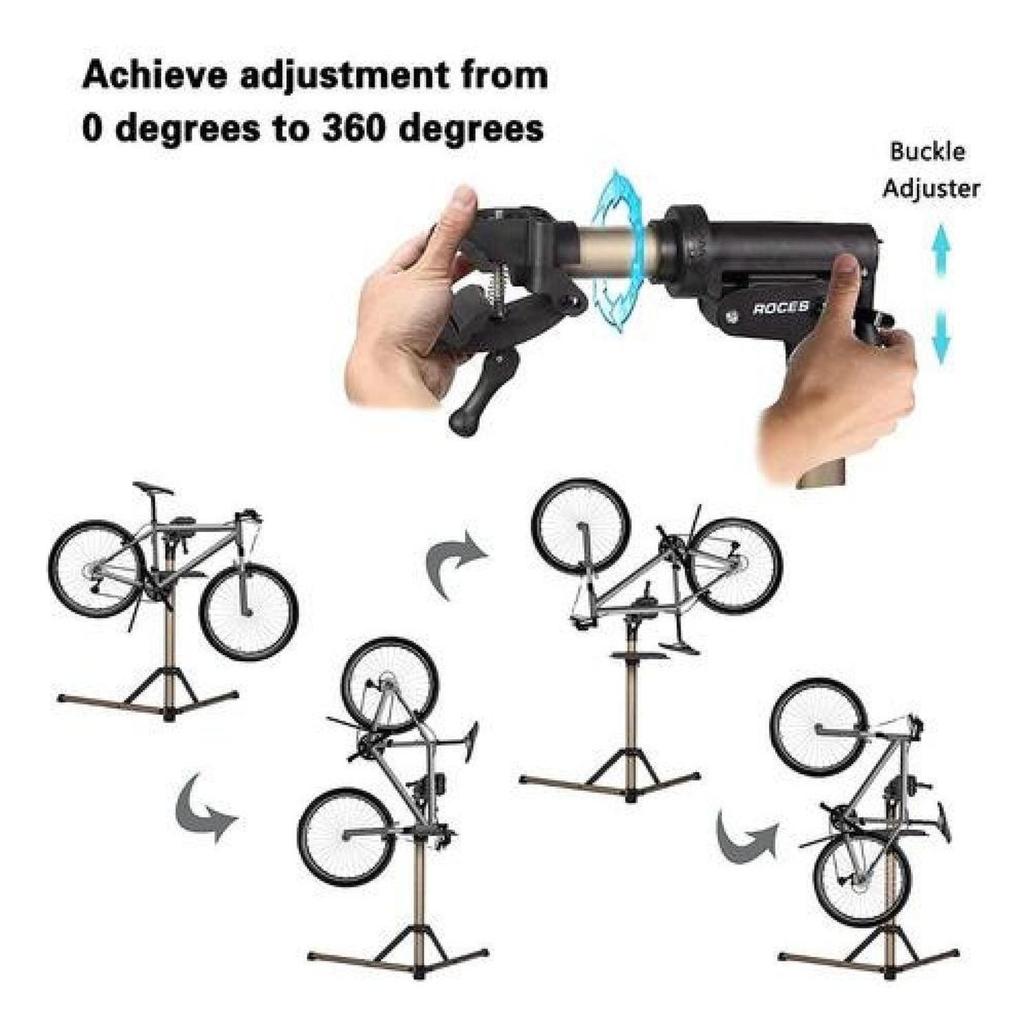 Atril Profesional 360º Mantención De Bicicleta Ajustable-4