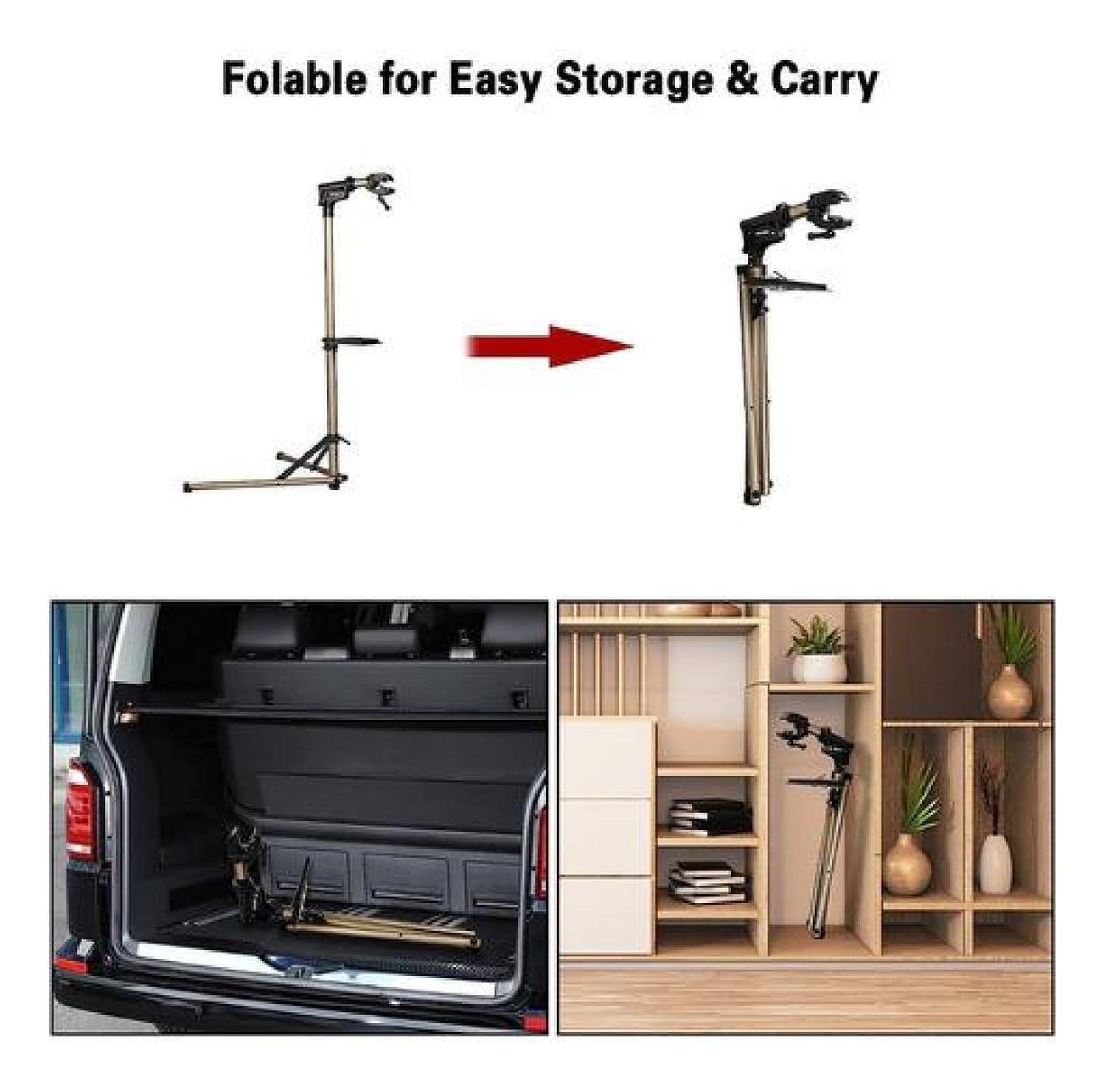 Atril Profesional 360º Mantención De Bicicleta Ajustable-7